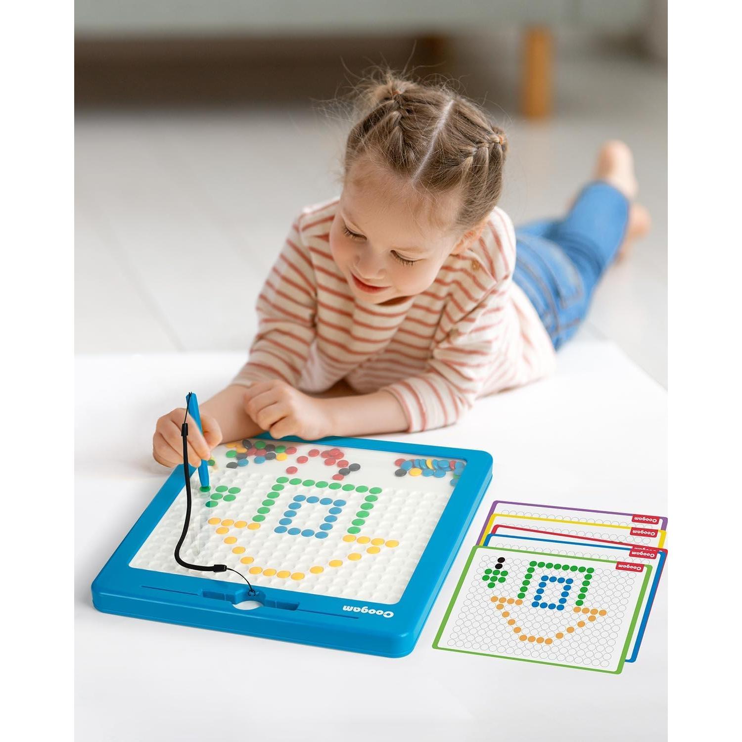Tablero Magnético de Dibujo Coogam 15.2cm para Niños 3+