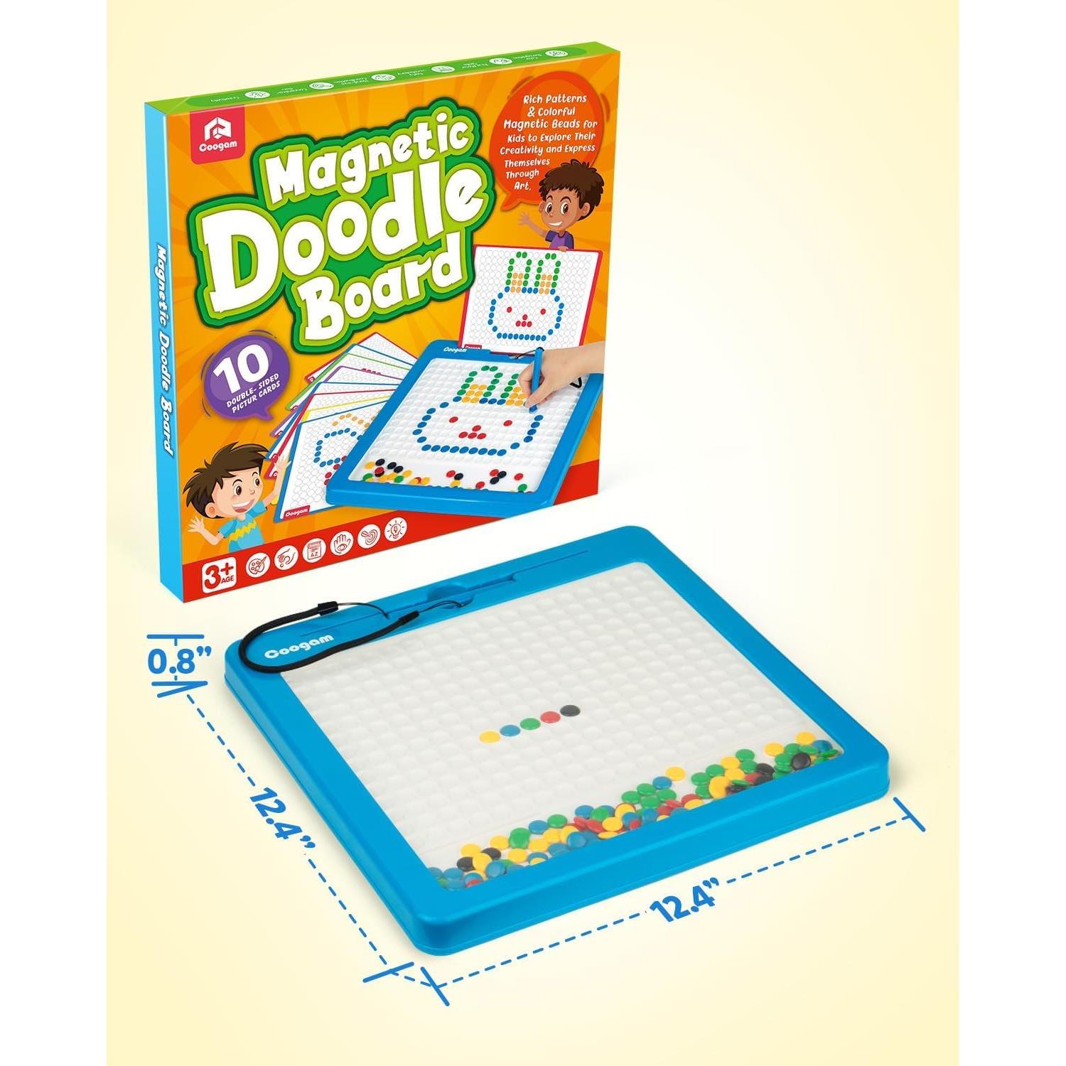 Tablero Magnético de Dibujo Coogam 15.2cm para Niños 3+