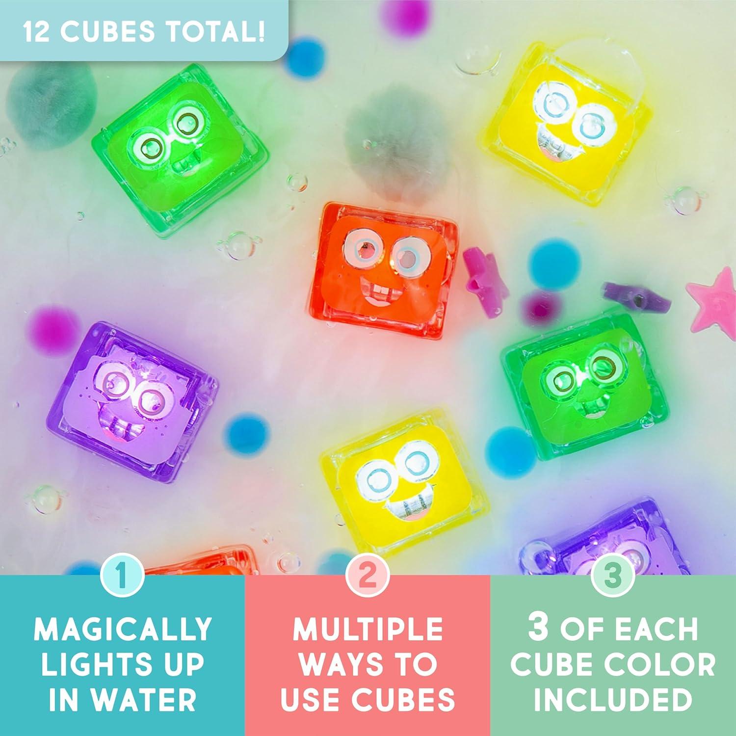 Cubes de Luz Glo Pals Activados por Agua - Paquete de 12