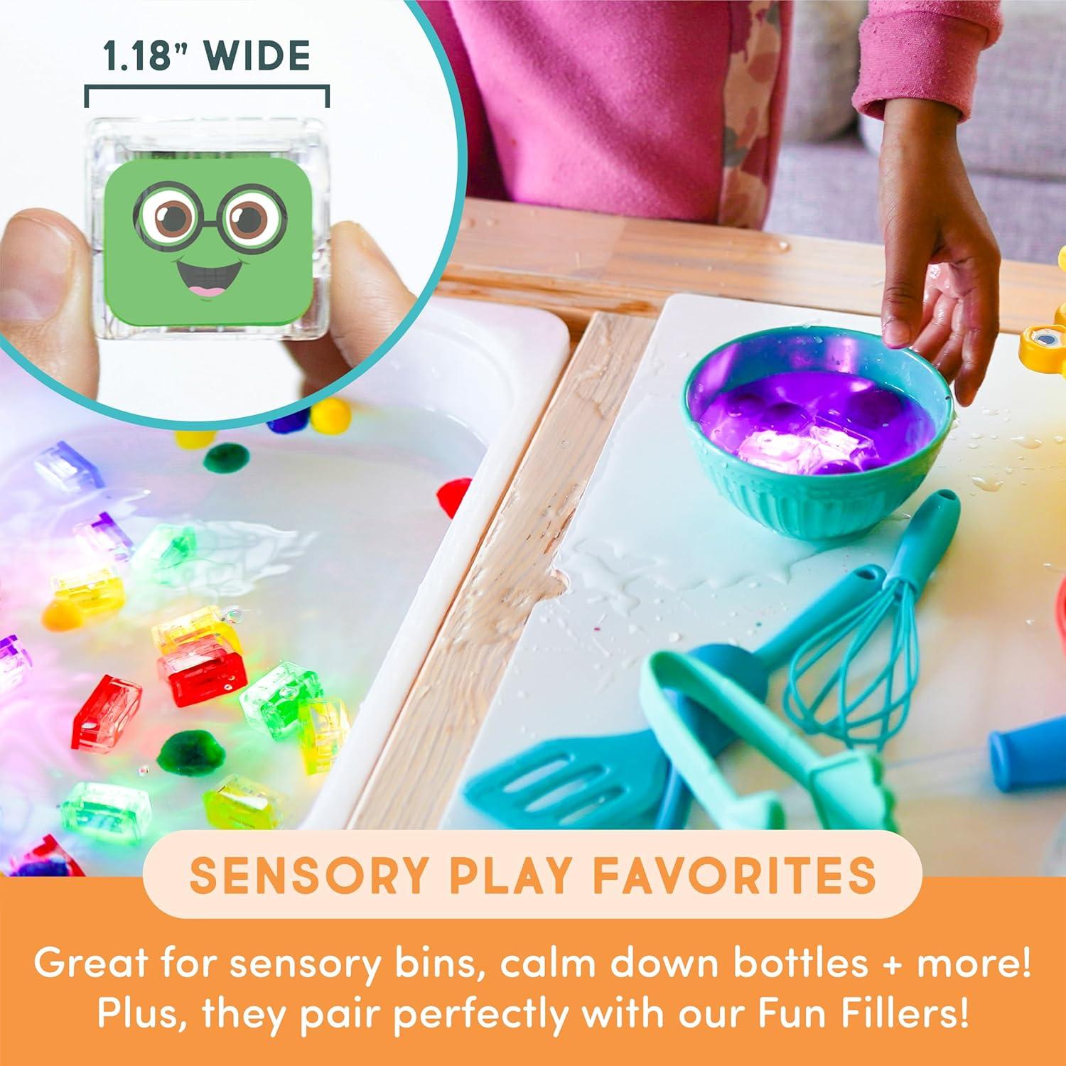 Cubes de Luz Glo Pals Activados por Agua - Paquete de 12