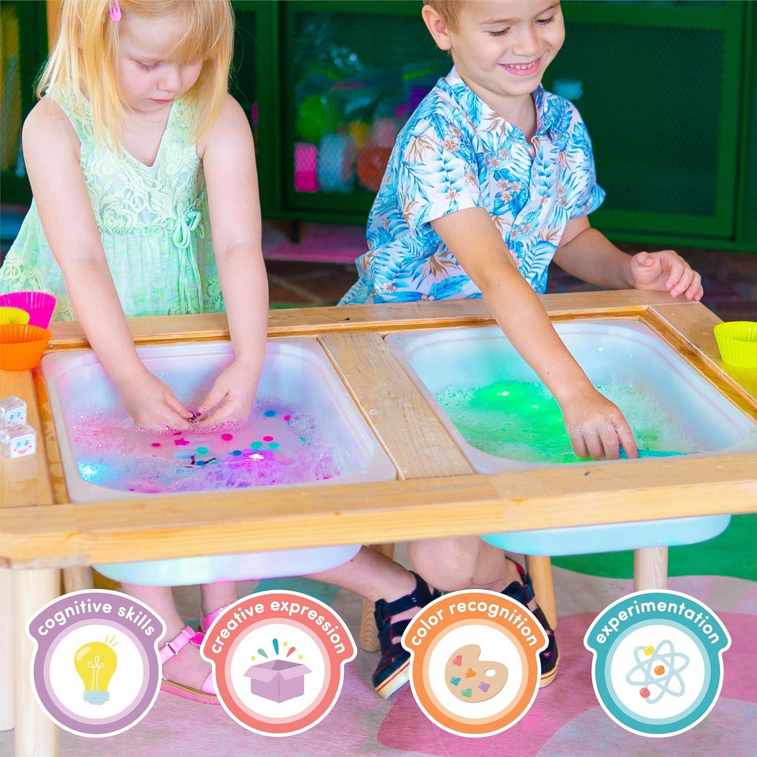 Cubes de Luz Glo Pals Activados por Agua - Paquete de 12