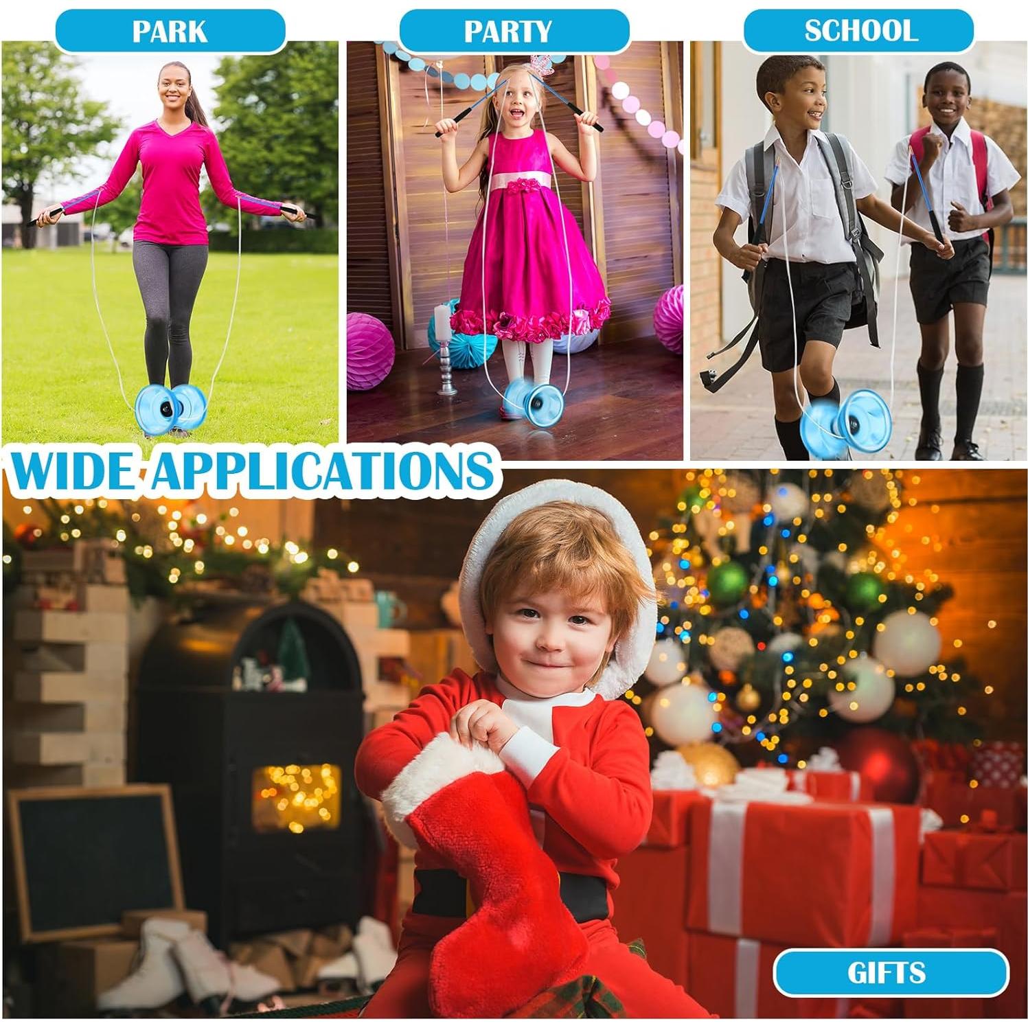 Juego de Diabolo Chino Simgoing con 2 Palos y Cuerda Azul