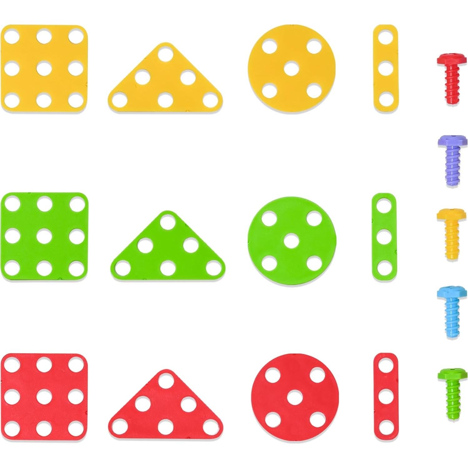 Set de Juguete de Construcción Big Mo con Taladro Eléctrico