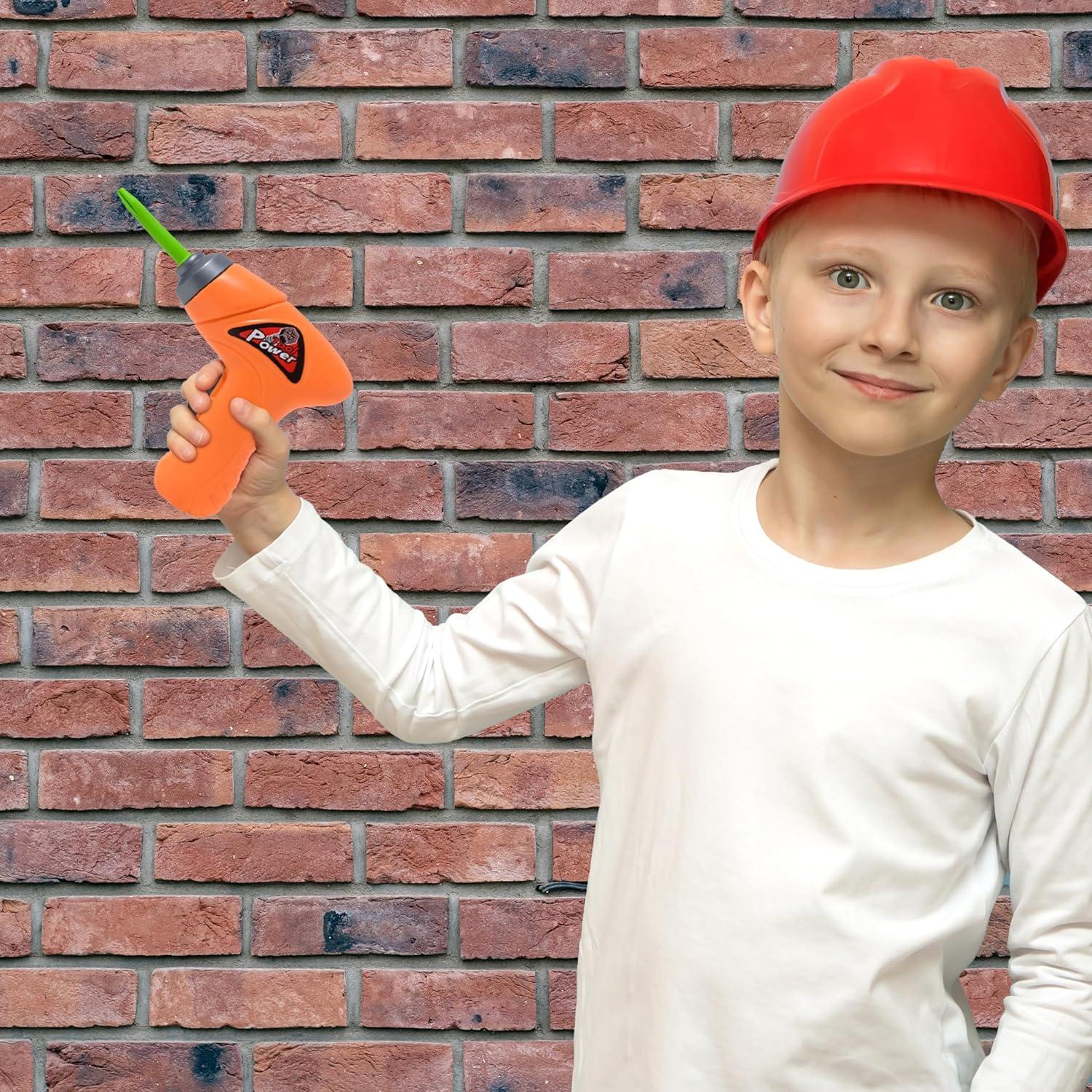 Set de Juguete de Construcción Big Mo con Taladro Eléctrico