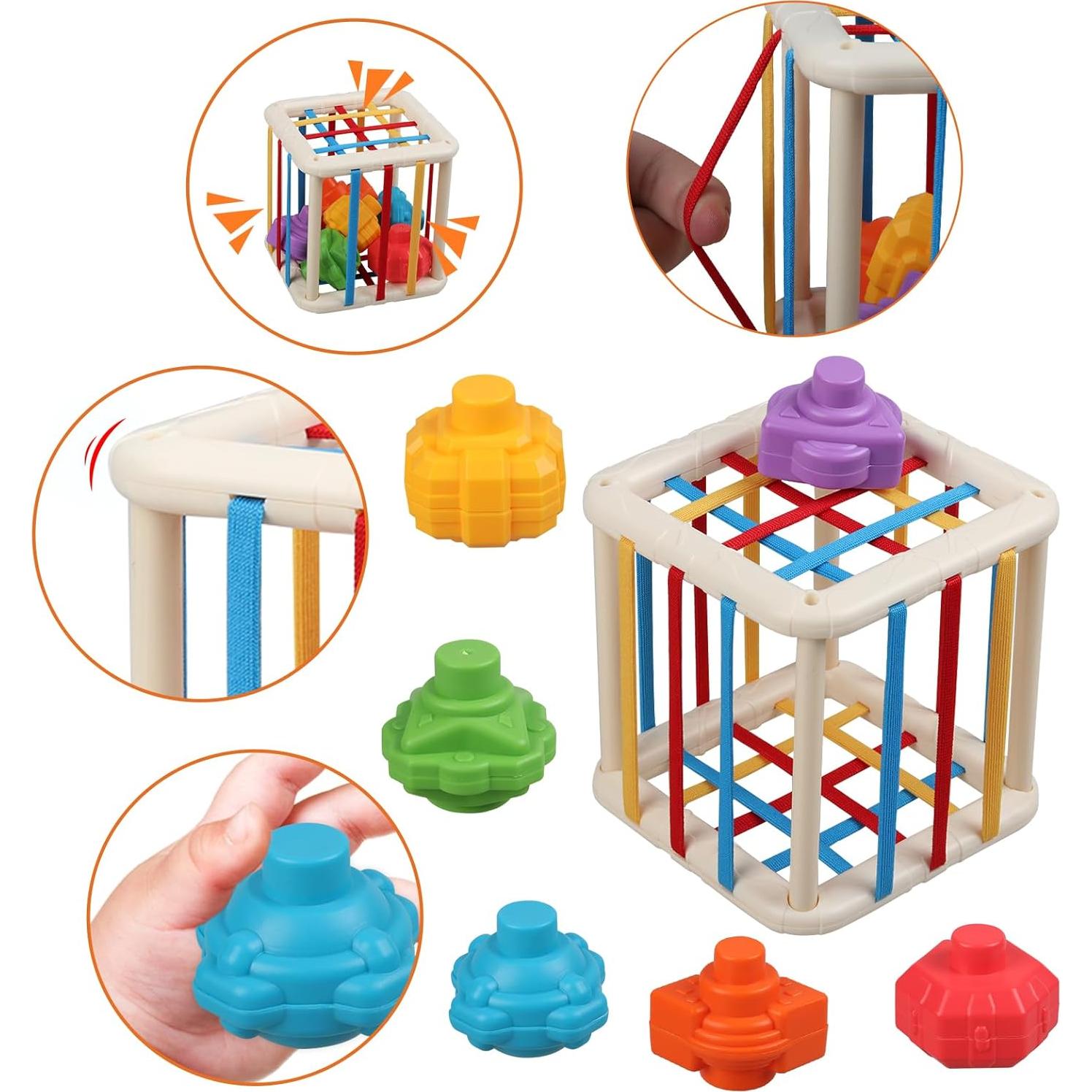 Bloques de Clasificación de Formas Sensory Foshan 6 Piezas