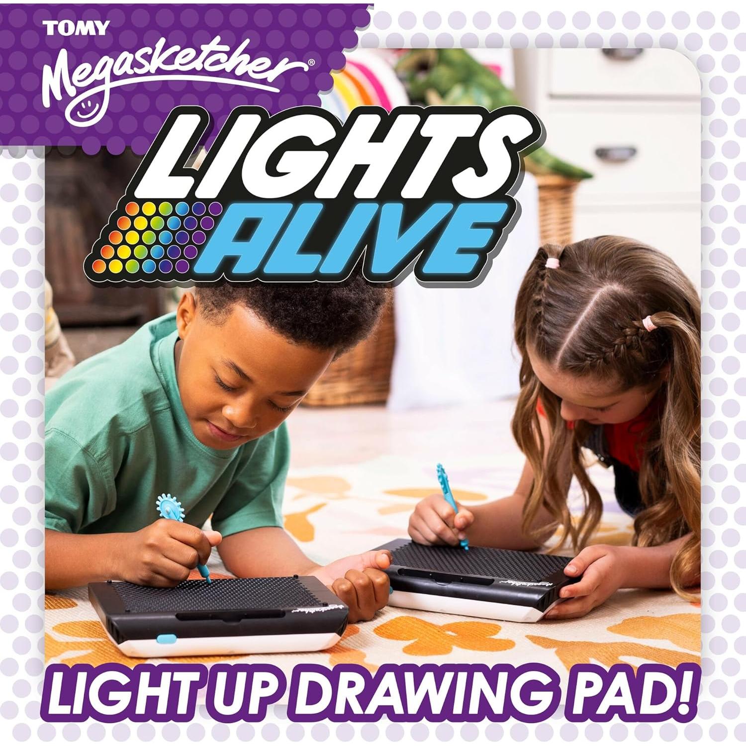 Almohadilla de Dibujo Iluminada Megasketcher Tomy Lights Alive