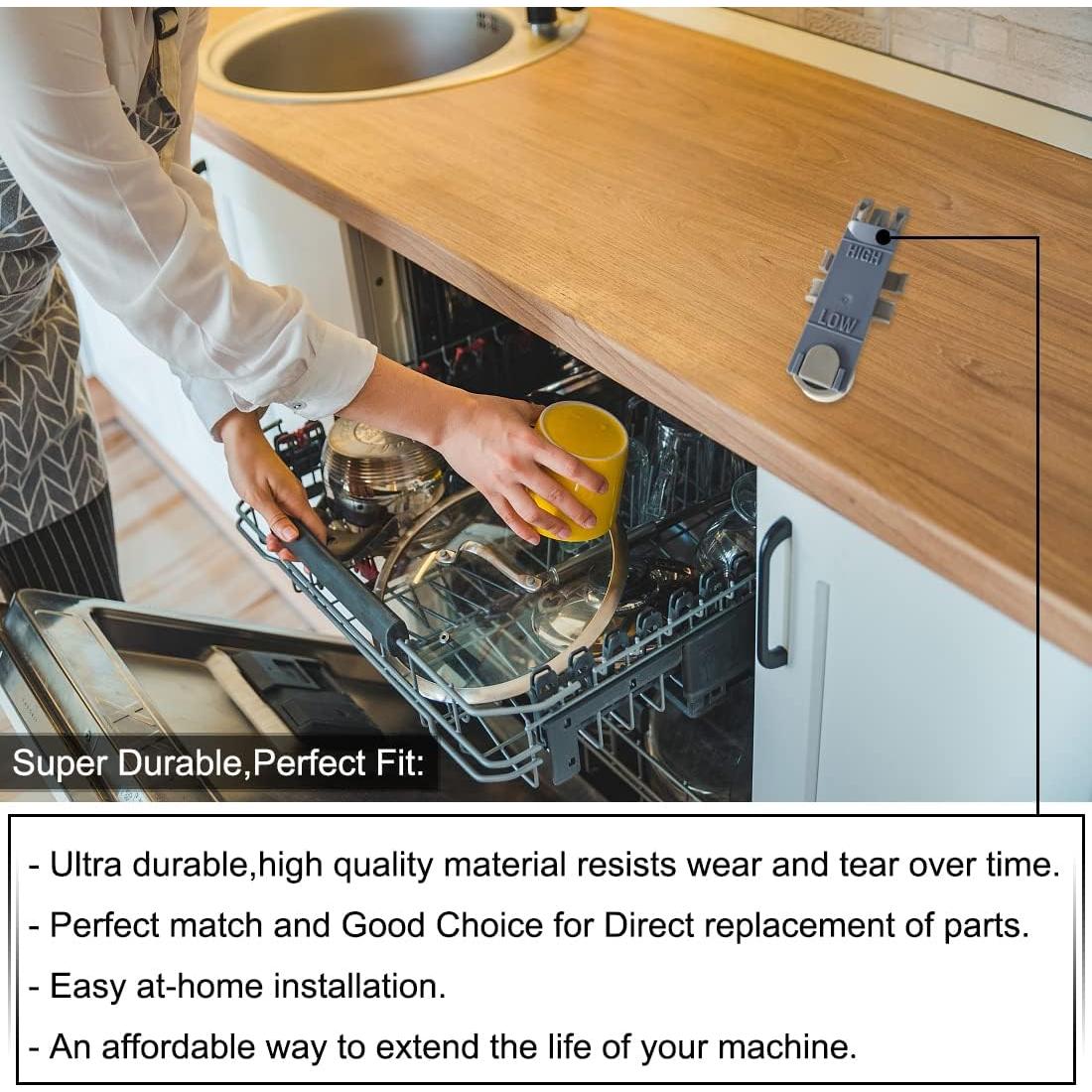 Ajustador de Rueda Superior Lavavajillas Popbee WP8561996 - 4 Piezas