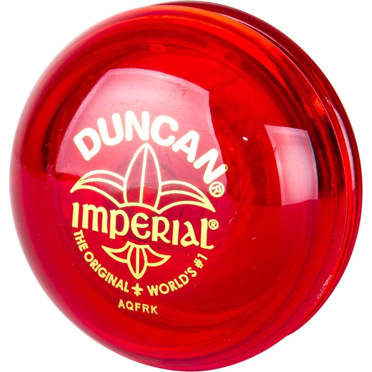 Yo-Yo Duncan Imperial Rojo para Principiantes con Eje de Acero