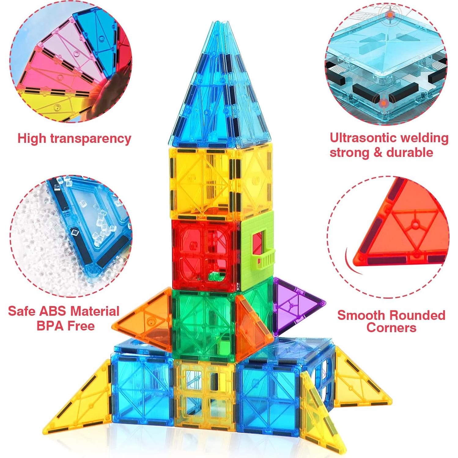 Azulejos Magnéticos Educativos Feoxialy 32 Piezas 3-8 Años