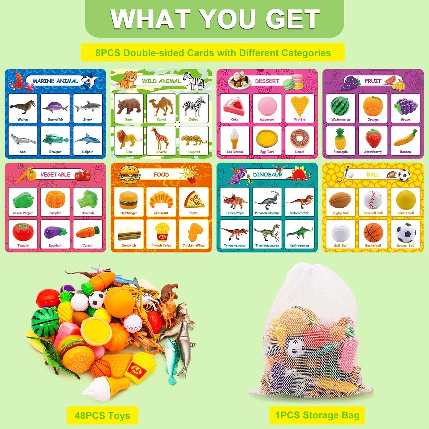Juego de Clasificación Montessori Ming You - Juguetes Educativos 3-5 Años