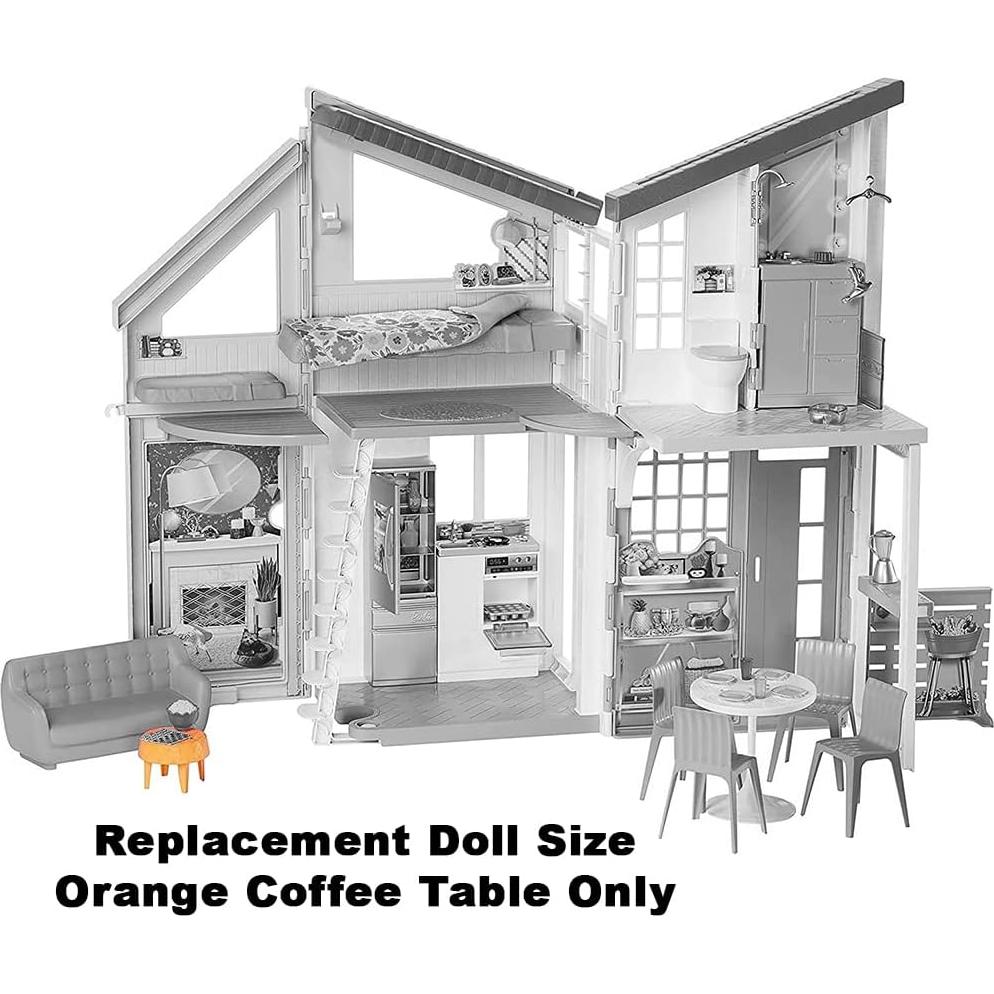Mesa de Café Naranja Repuesto Barbie Malibu FXG57