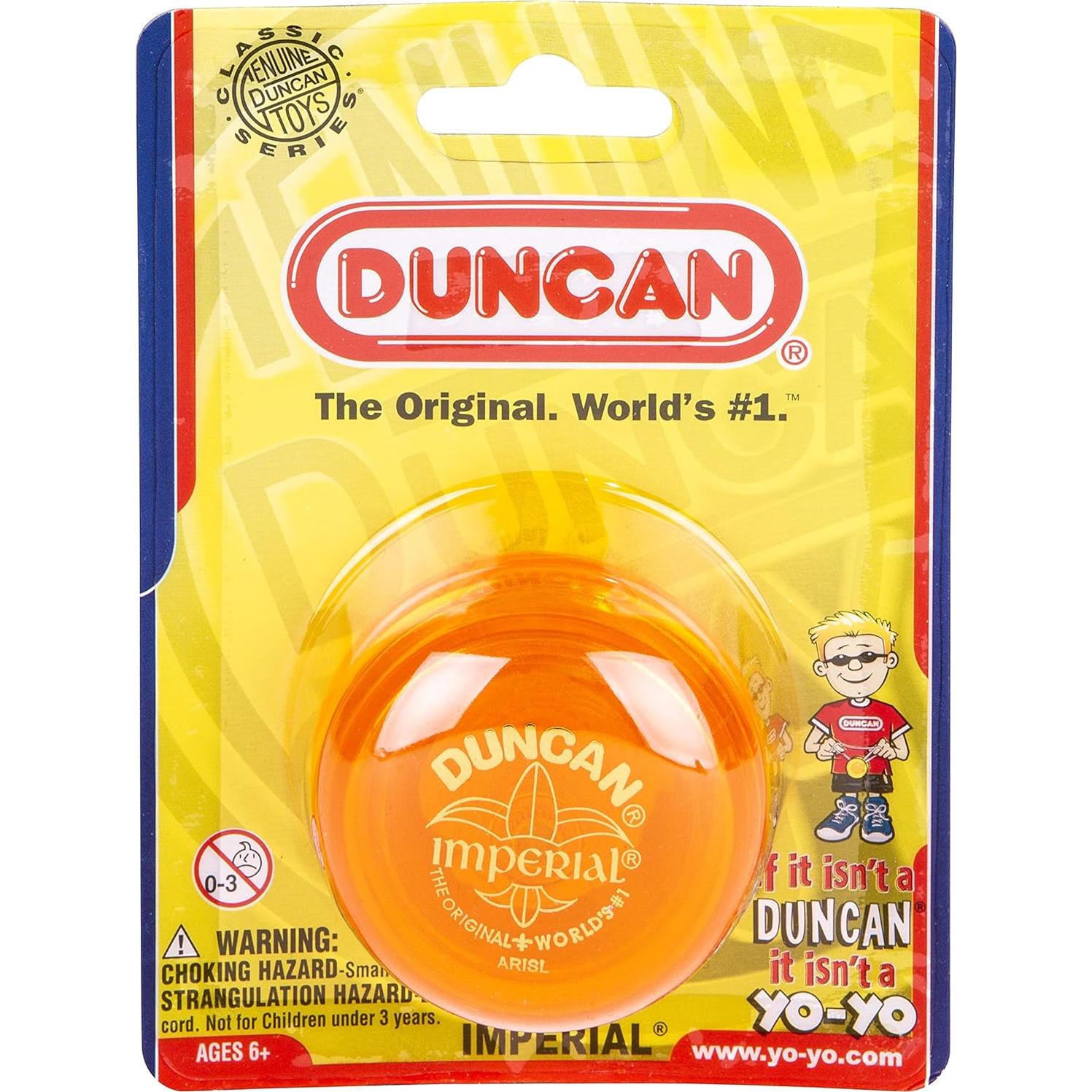 Yo-Yo Duncan Imperial Naranja para Principiantes 5.08 cm