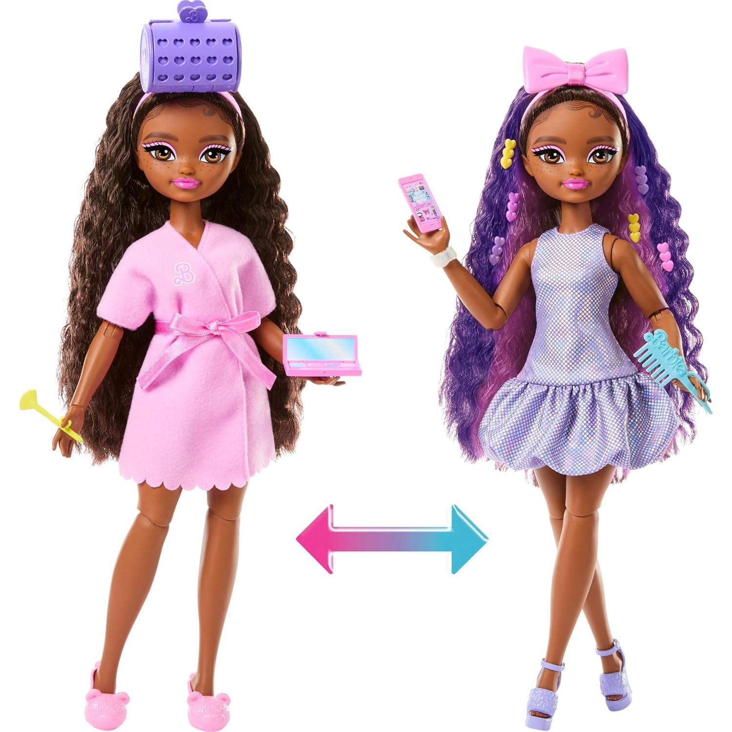 Muñeca de moda Barbie Dream Brooklyn con accesorios sorpresa
