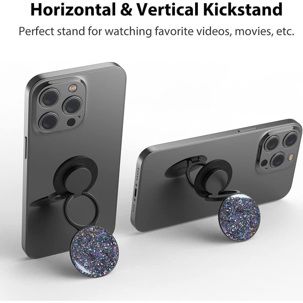 Soporte para Anillo de Teléfono Monidea Ajustable - Negro