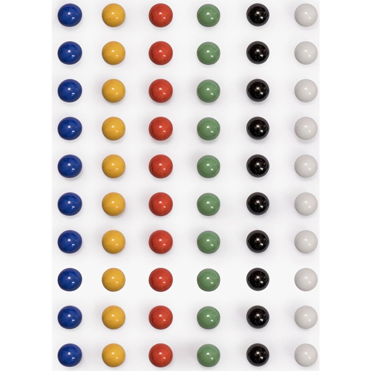 Juego de canicas chinas 60 piezas Yellow Mountain 16 mm