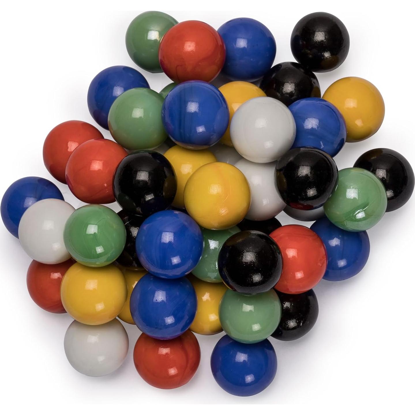 Juego de canicas chinas 60 piezas Yellow Mountain 16 mm