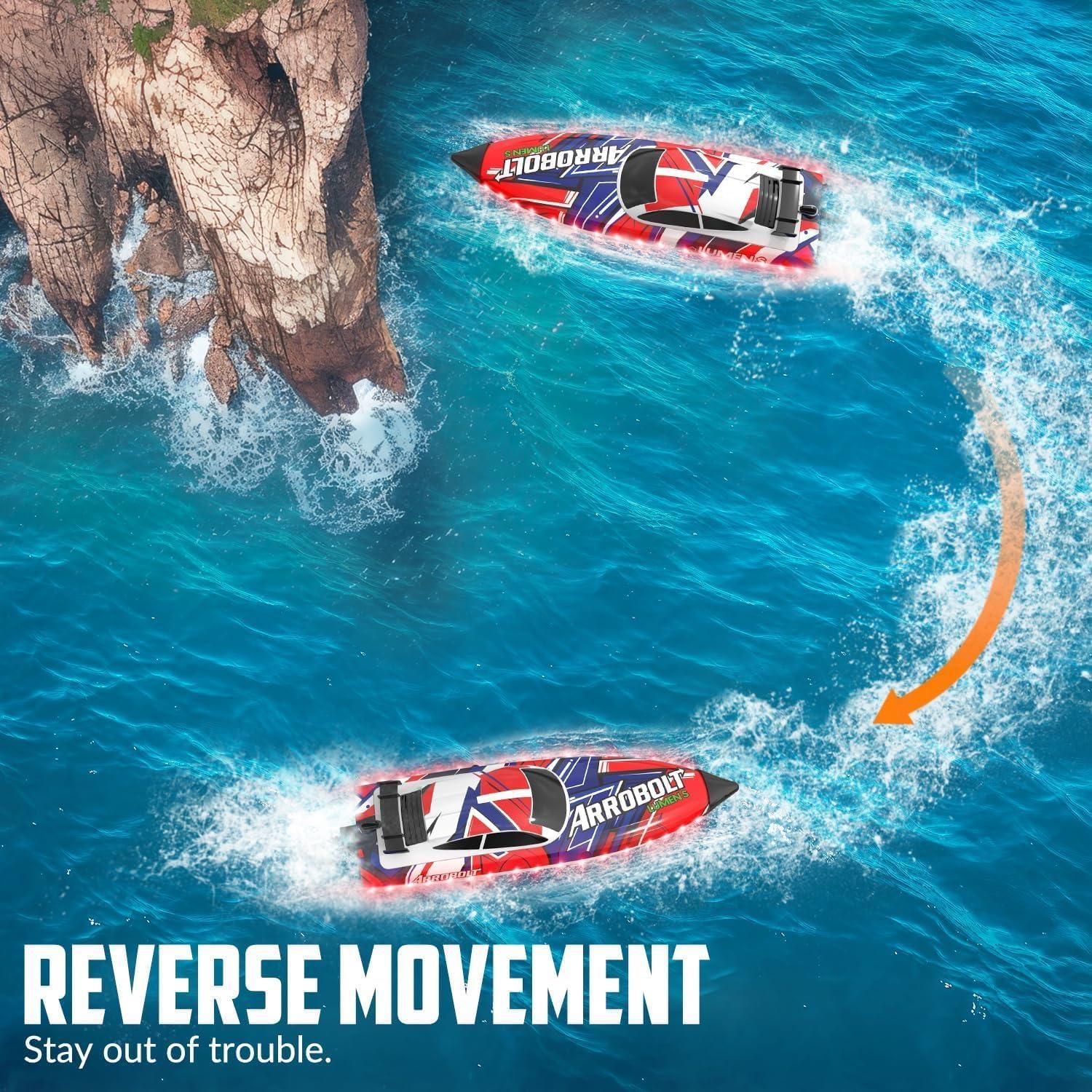 Barco RC VOLANTEXRC Arrobolt Lumen S 56 km/h Rojo