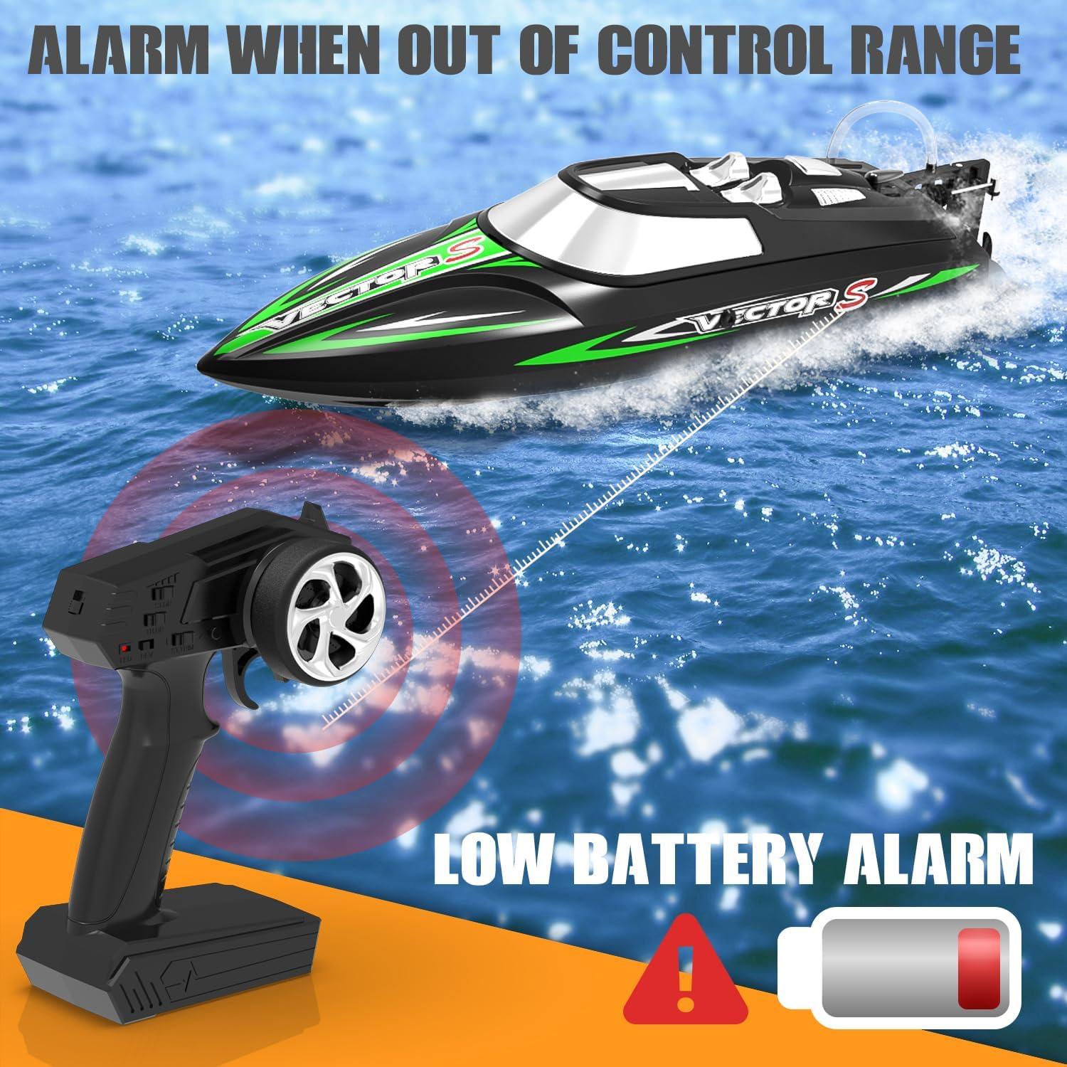 Barco RC Vector SR48 EXHOBBY 48 km/h Control Remoto