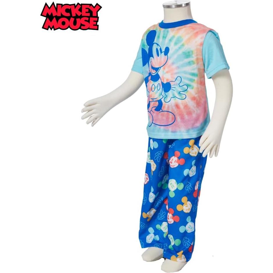 Conjunto de Pijamas Mickey Mouse Disney 2 Piezas 3T Niños