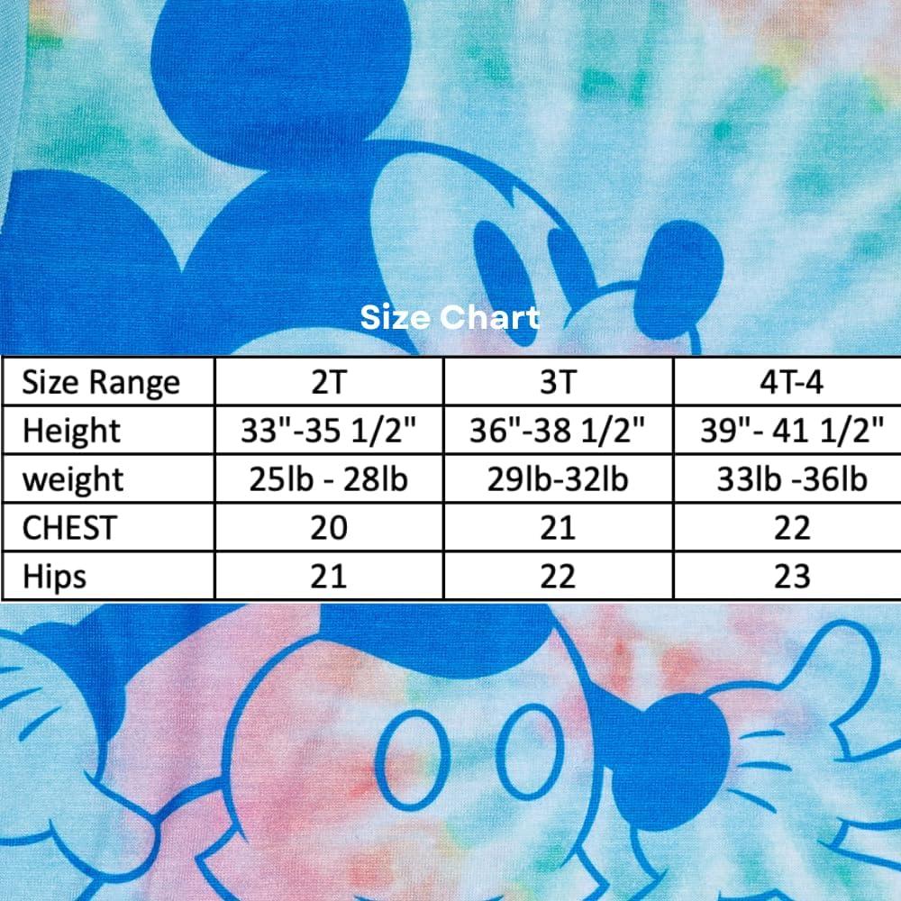 Conjunto de Pijamas Mickey Mouse Disney 2 Piezas 3T Niños