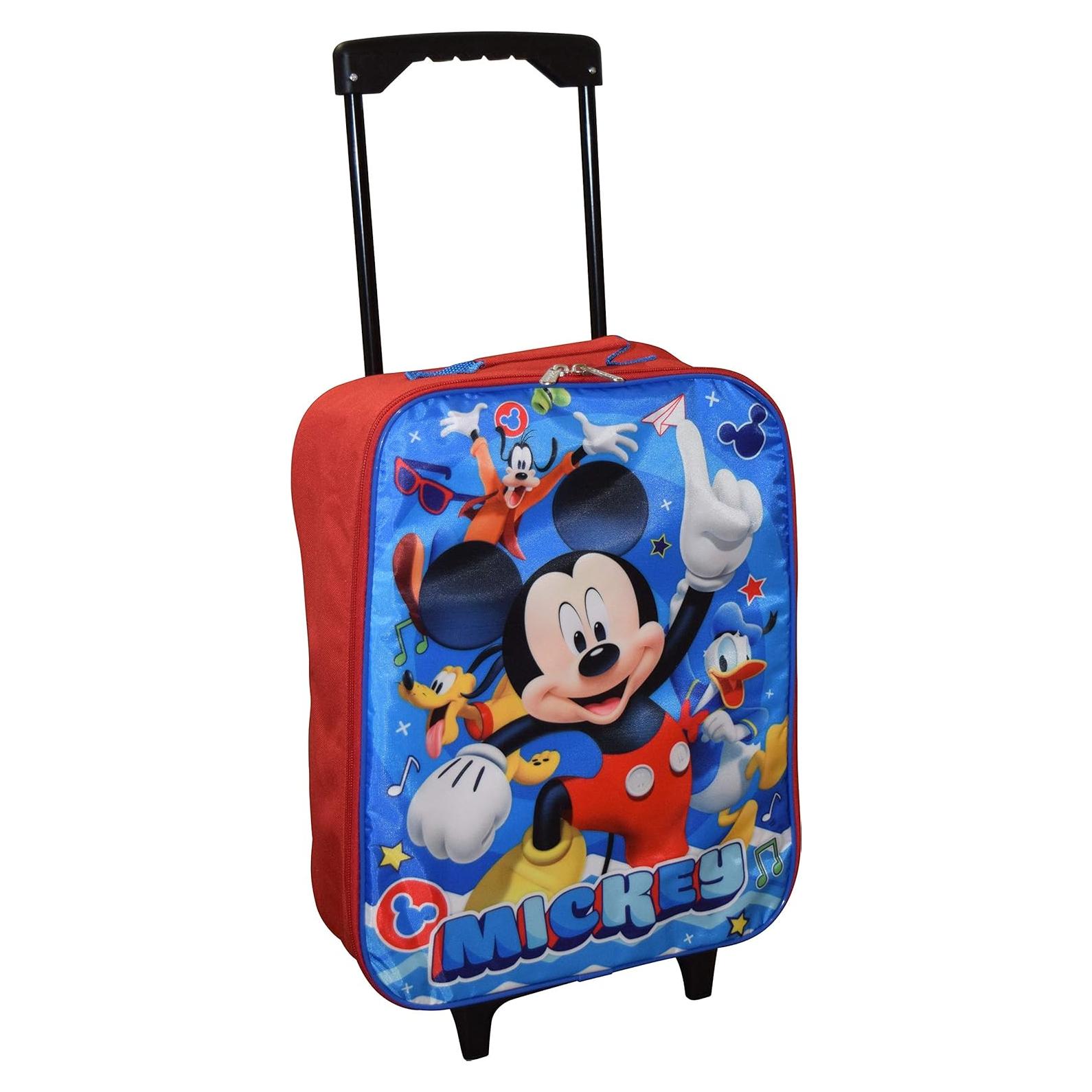 Maleta Piloto Plegable Mickey Mouse 39.4x30.5 cm