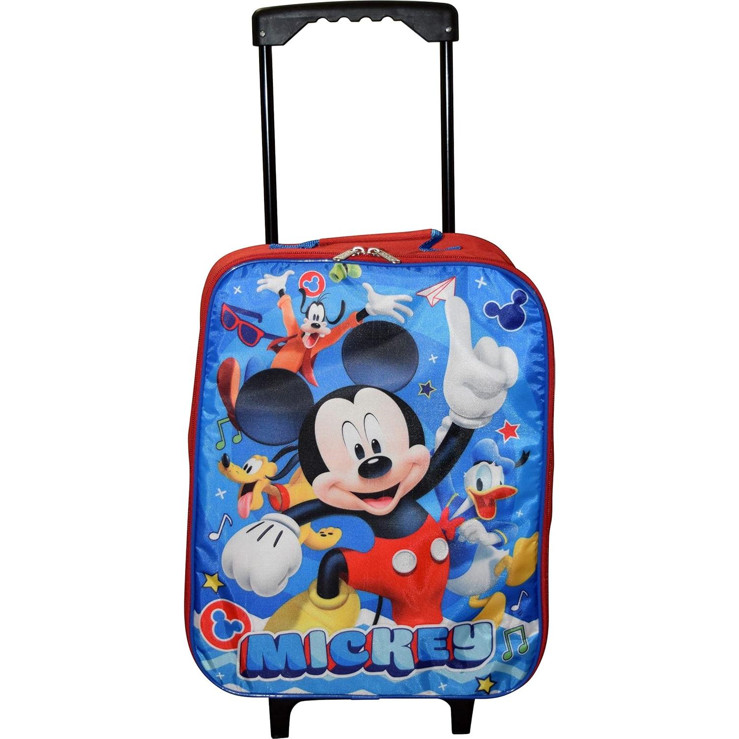 Maleta Piloto Plegable Mickey Mouse 39.4x30.5 cm
