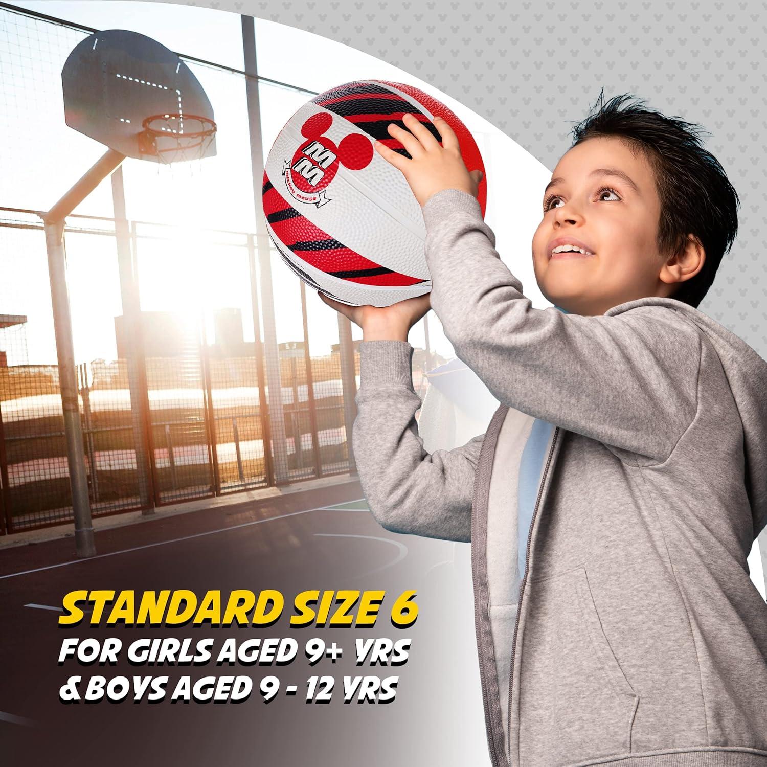 Balón de Baloncesto Capelli Sport Mickey Mouse Tamaño 6