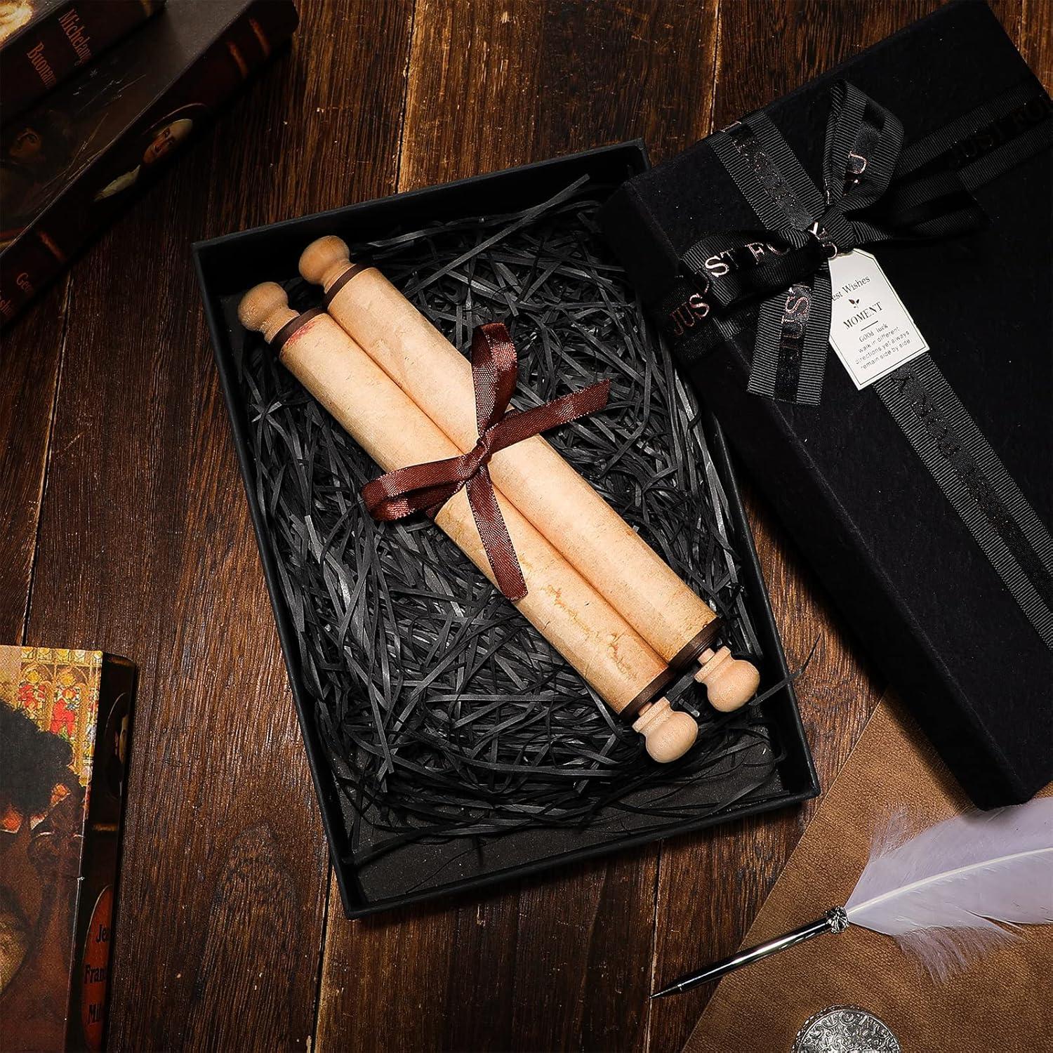 Rollos de Papel Pergamino Vintage Epakh - 2 Unidades 19x76 cm