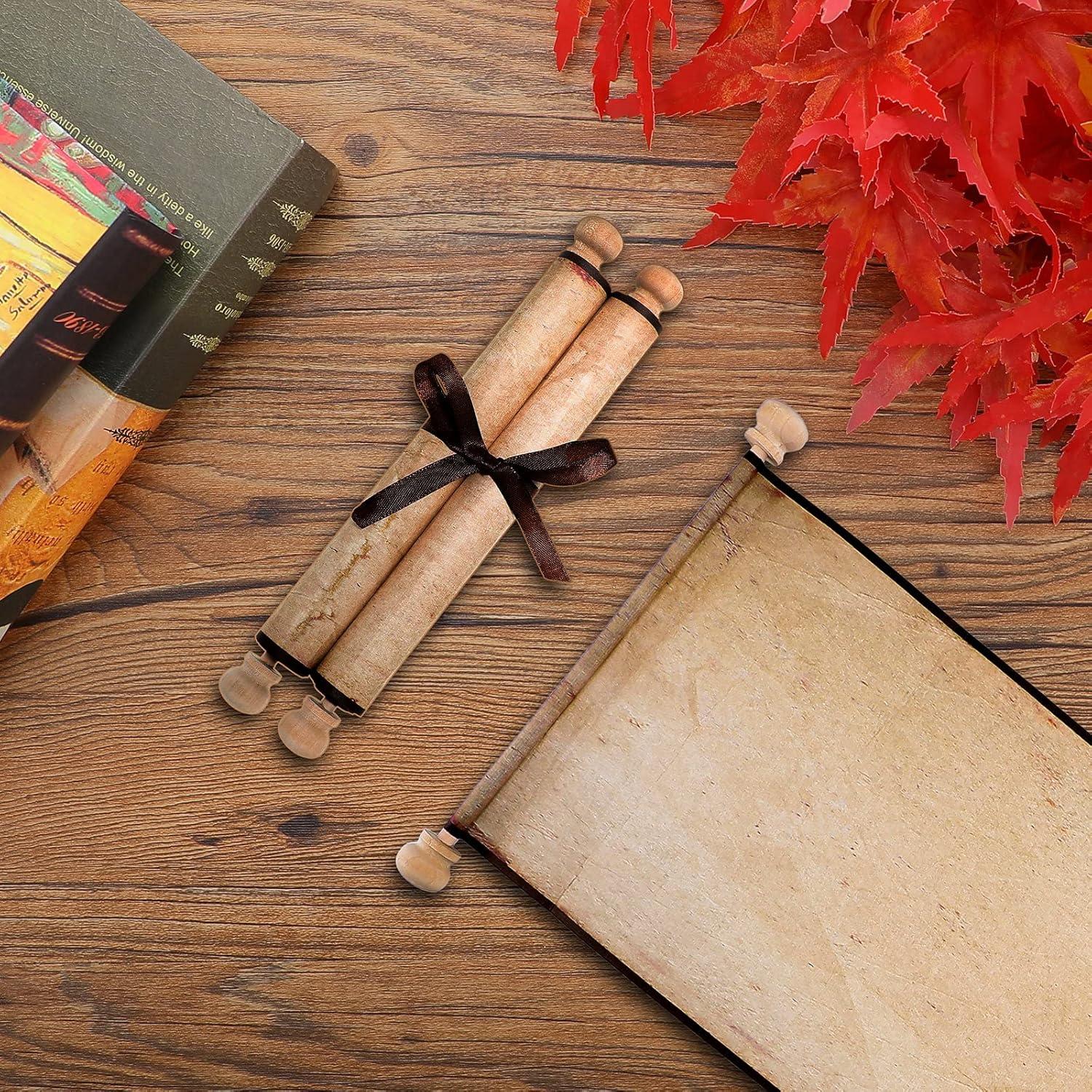 Rollos de Papel Pergamino Vintage Epakh - 2 Unidades 19x76 cm