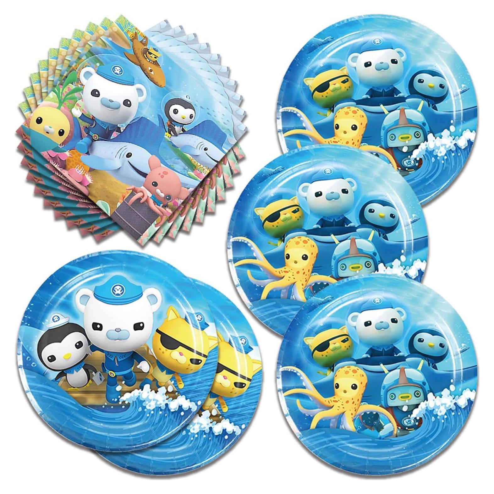 Suministros para Fiesta de Octonautas 40 Pcs - AMELIE GALANTI