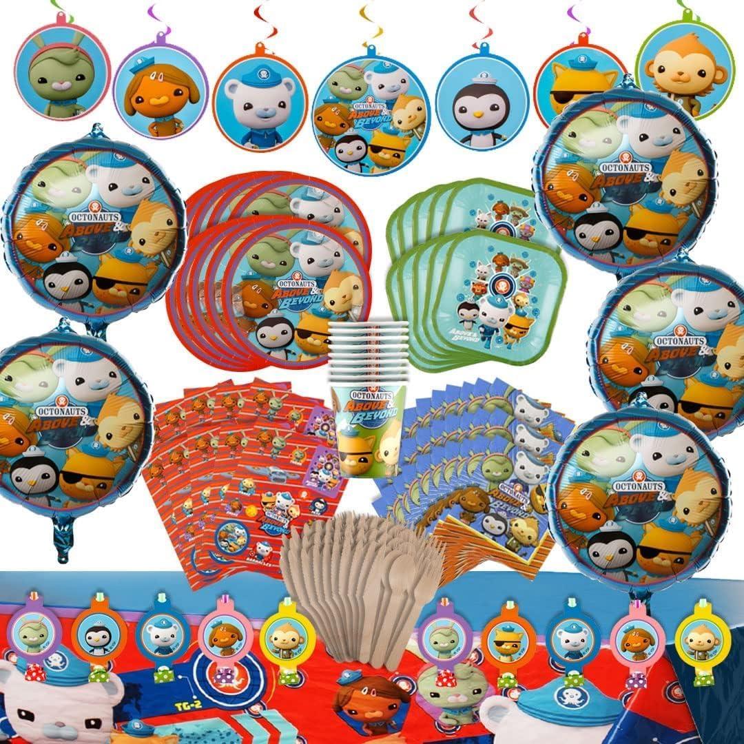 Set de 20 Platos de Papel Octonauts Mighty Mojo 22.86 cm
