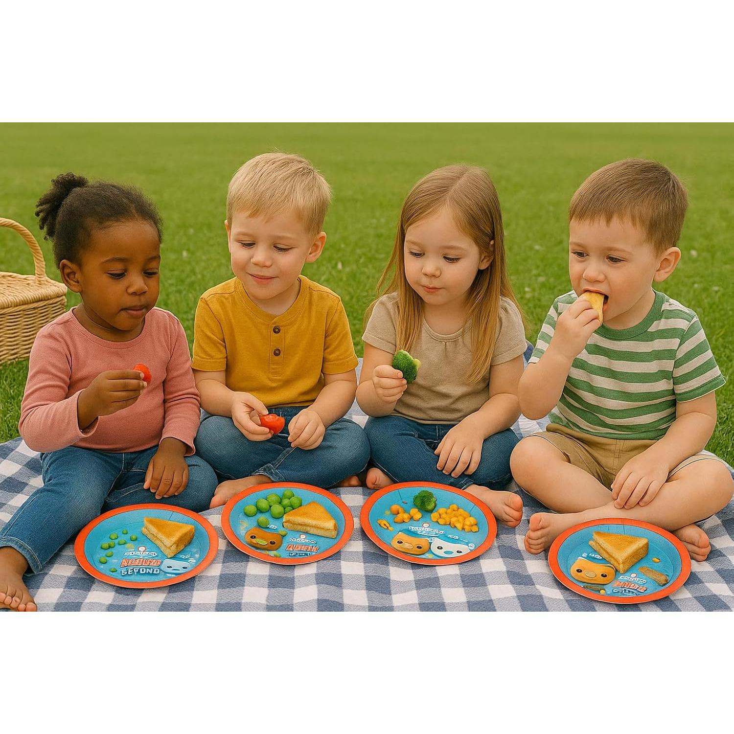 Set de 20 Platos de Papel Octonauts Mighty Mojo 22.86 cm