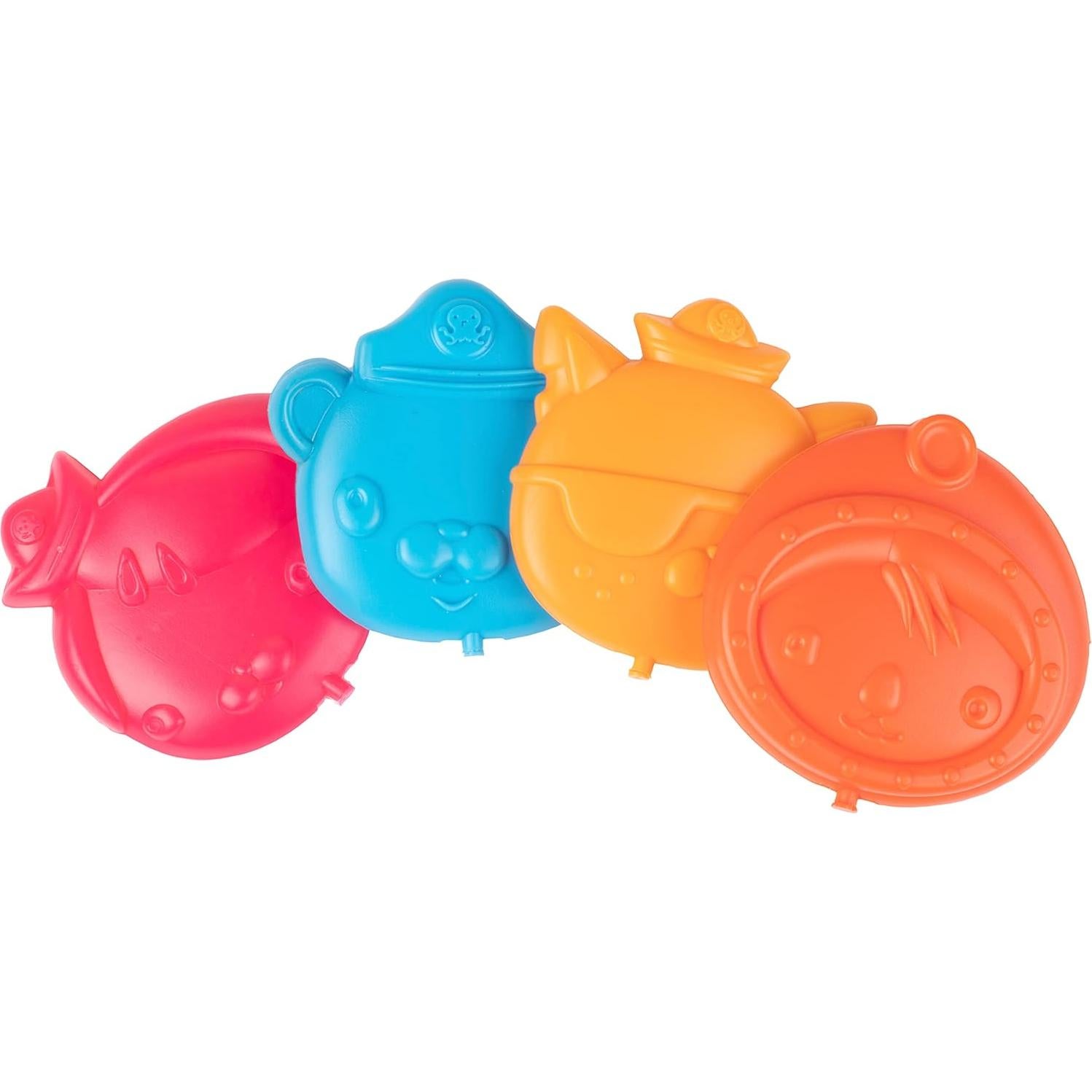 Paquetes de Hielo Duros Octonauts - 4 Piezas Reutilizables