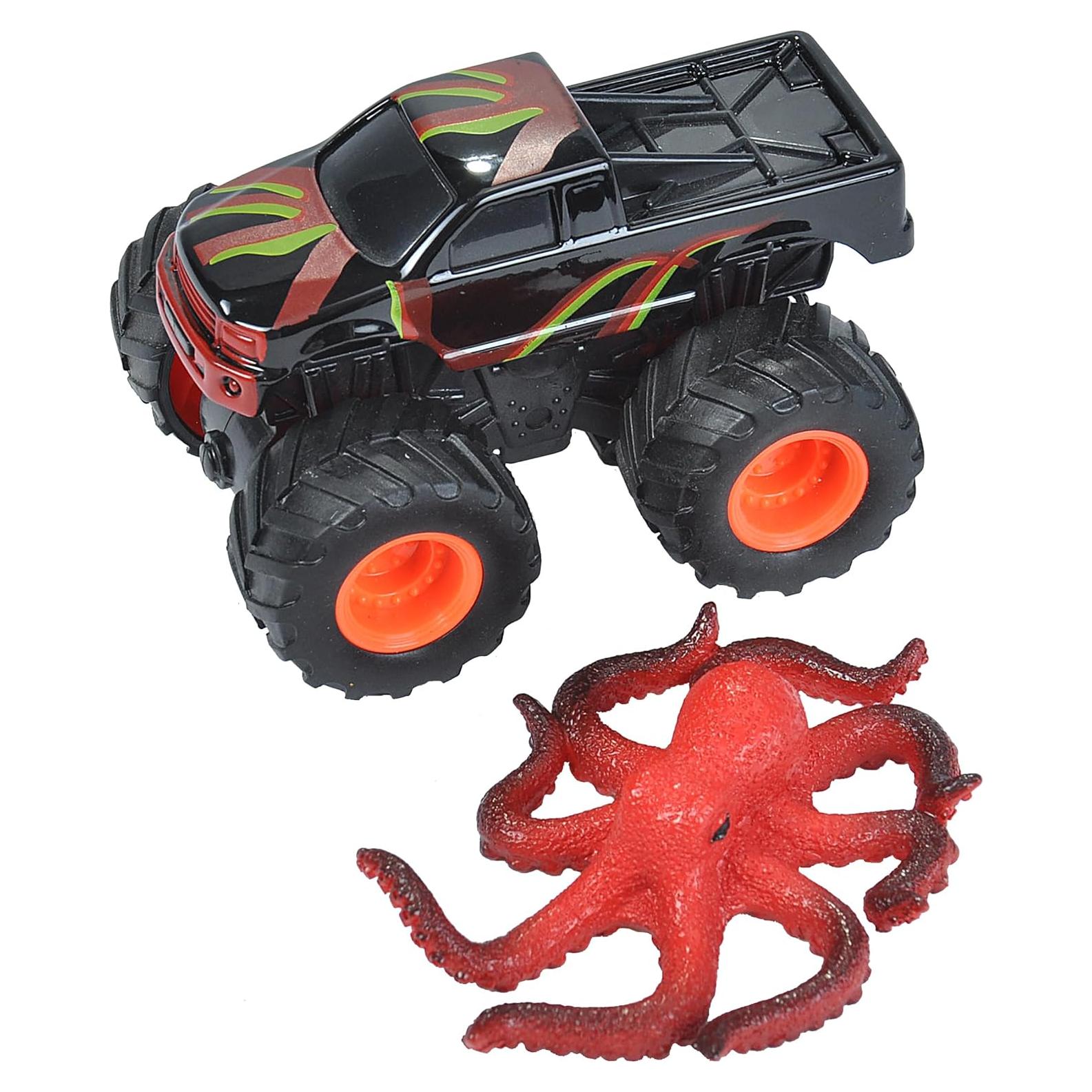 Conjunto de Juguete de Aventura Pulpo y Mini-Camión Wild Republic