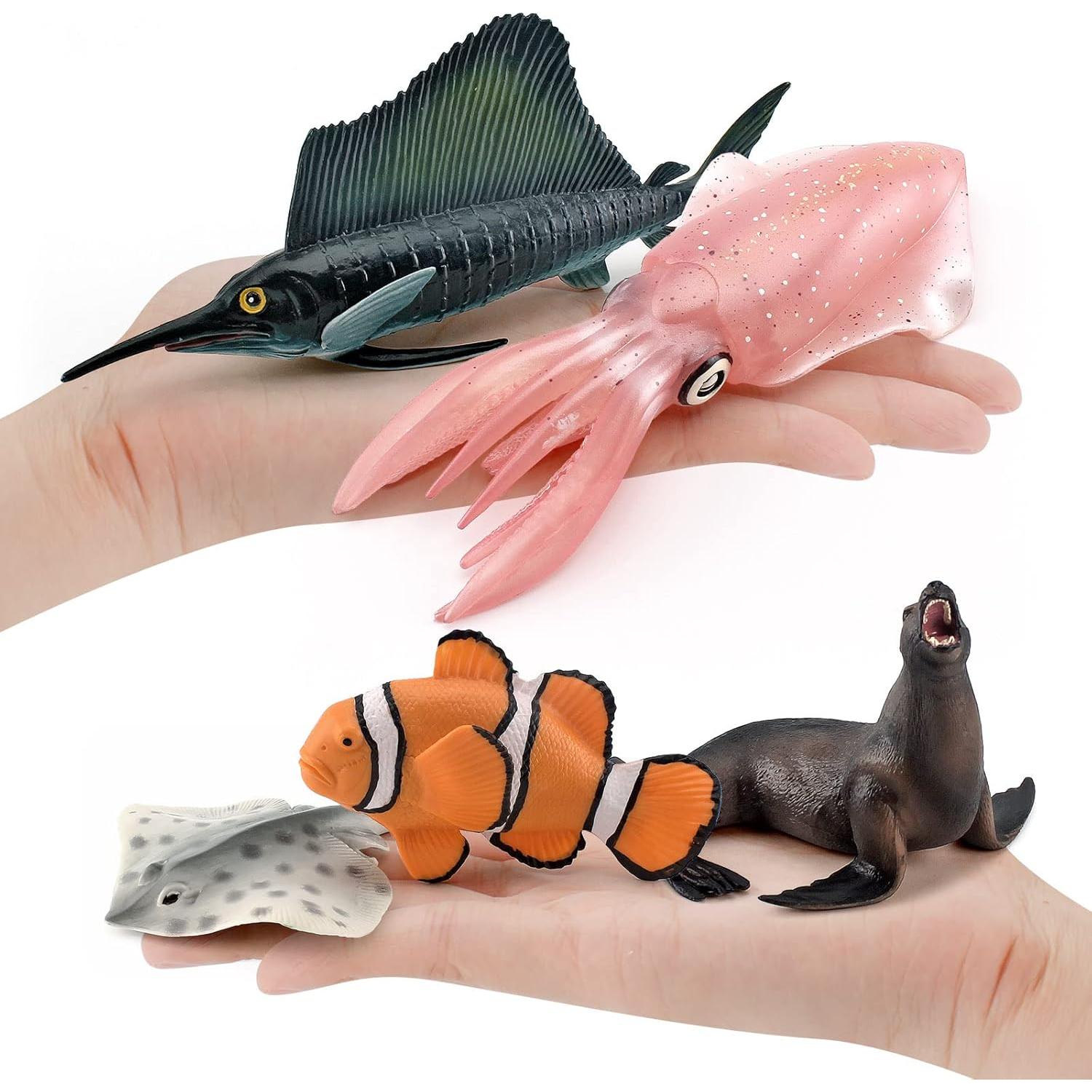 Figuras de Animales Marinos 9 PCS PVC Fantarea