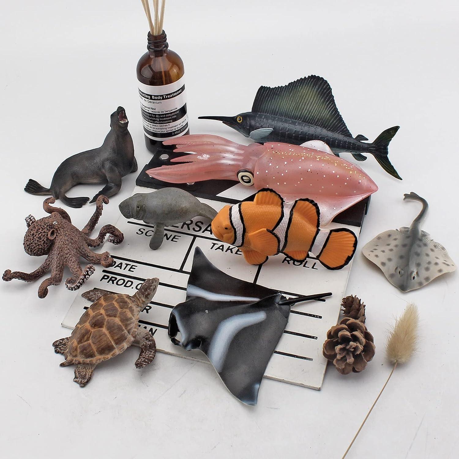 Figuras de Animales Marinos 9 PCS PVC Fantarea