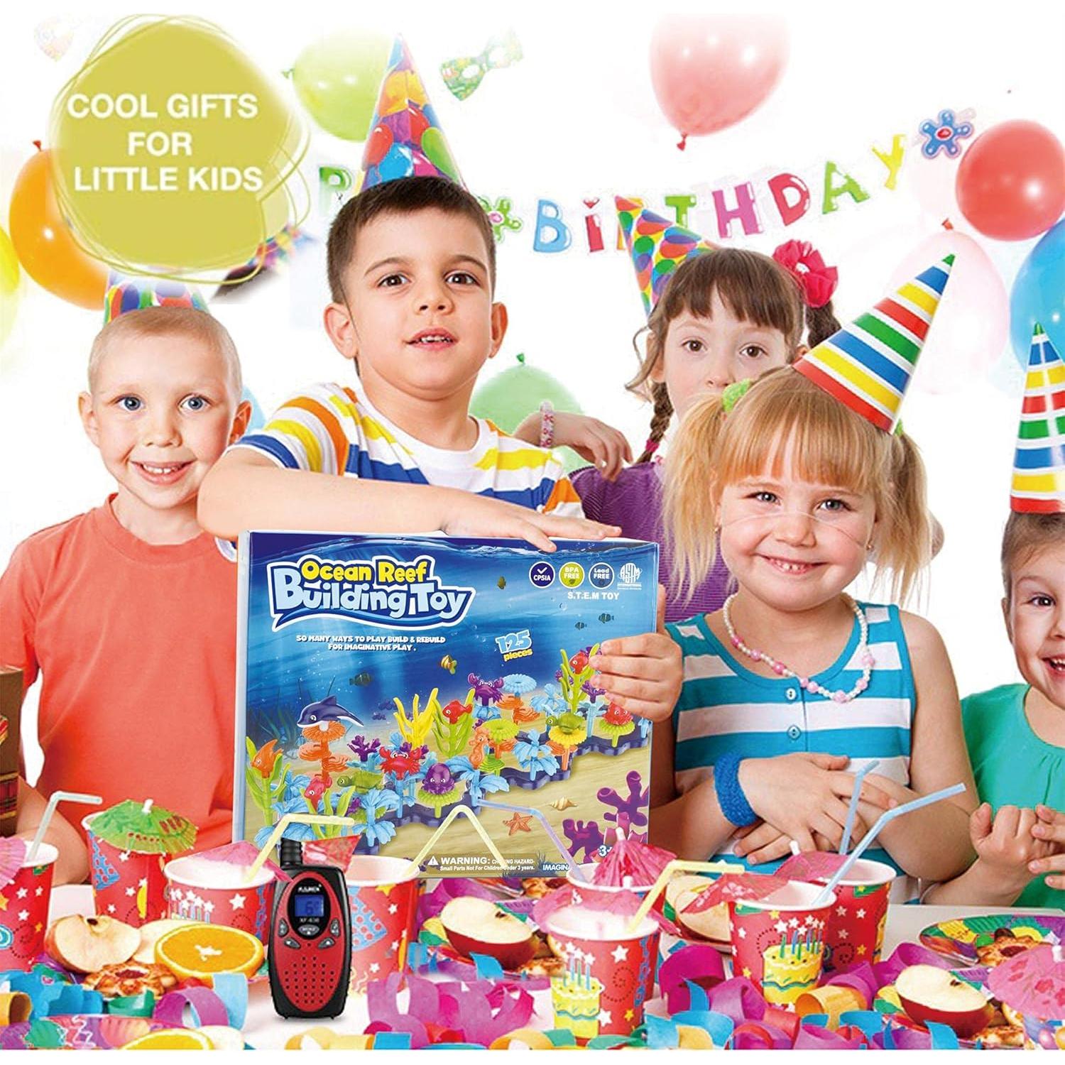 Conjunto de Construcción Ocean Reef 180 Piezas KC Republic