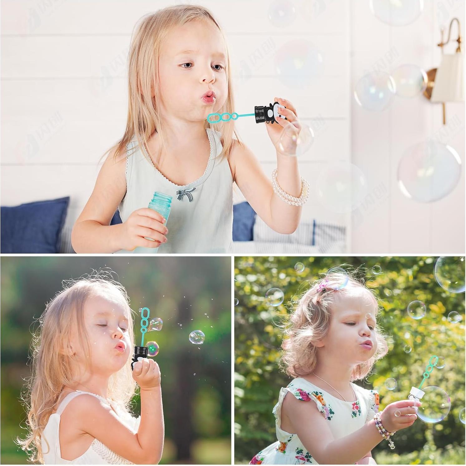 Varitas de Burbuja Octopinauts 24PCS - Oso y Pingüino - Juguetes para Fiestas