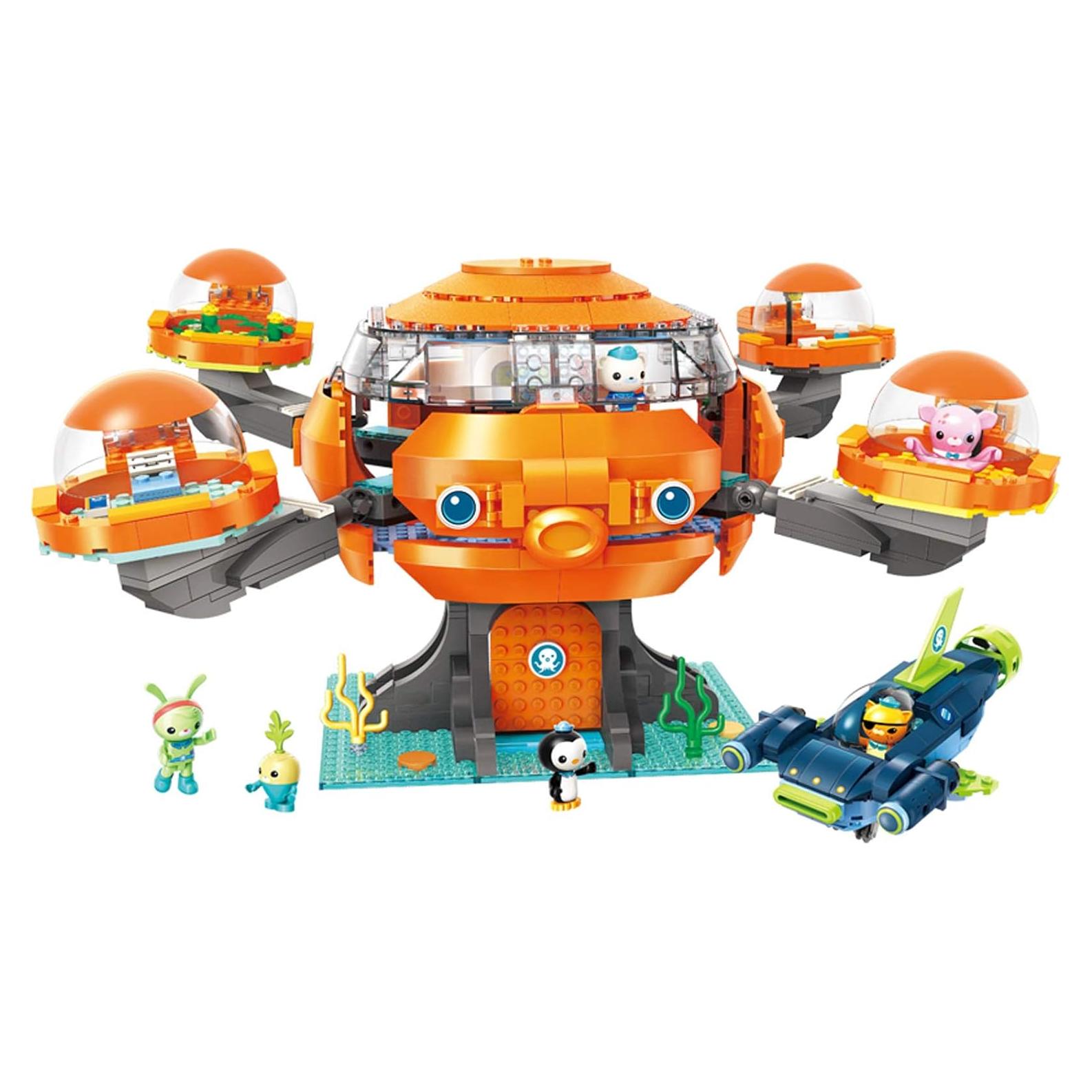 Bloque de Construcción Aventura Oceánica BASEPLATES 921pcs