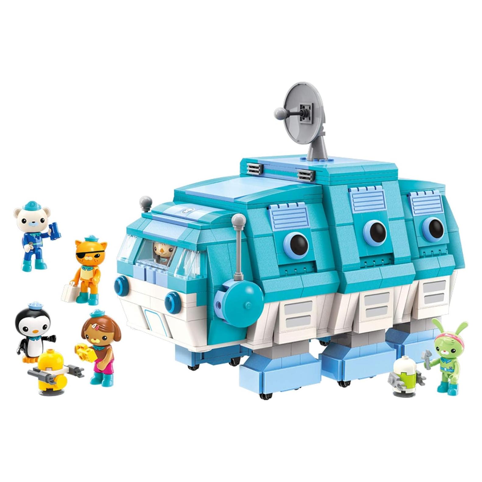 Bloque de Construcción Aventura Oceánica BASEPLATES 766pcs