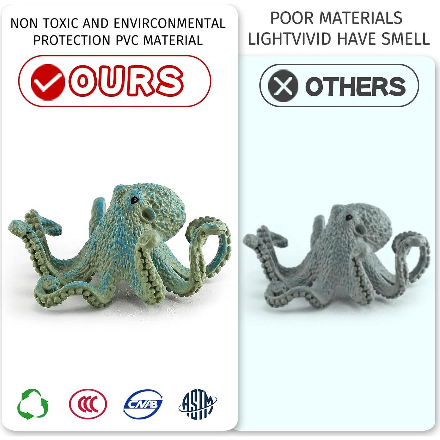 Figuras de Animales Marinos Fantarea 6 PCS Juguetes Educativos