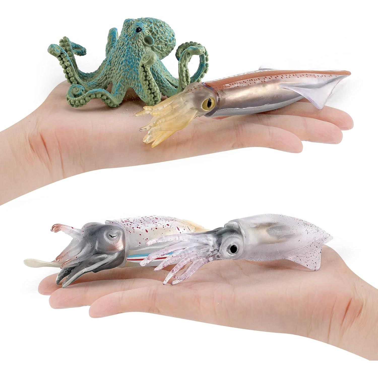 Figuras de Animales Marinos Fantarea 6 PCS Juguetes Educativos