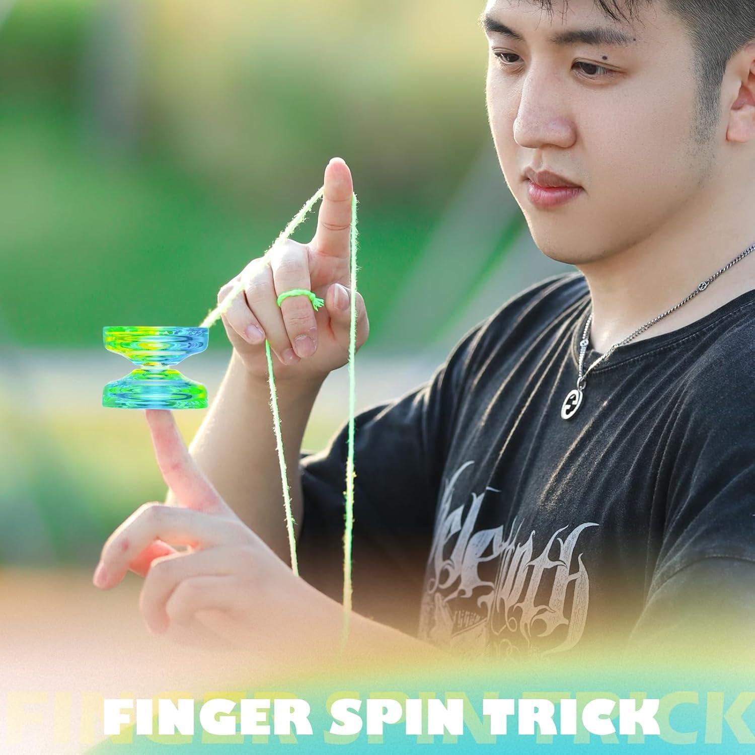 Yoyo Profesional MAGICYOYO K2 Cristal Doble Función 2 Pack