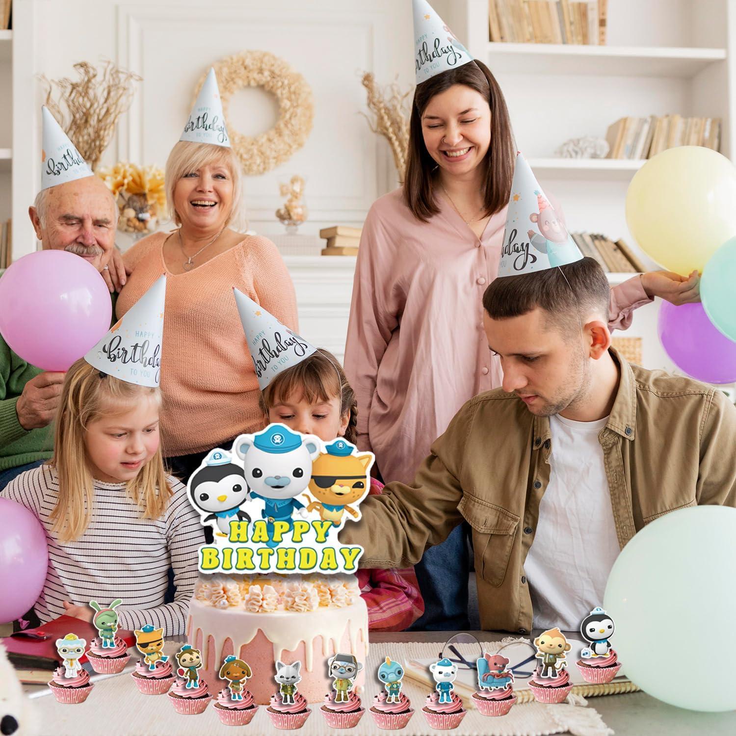 25 Decoraciones para Pasteles Octonaut - Fuyhiuous - Ecológicas