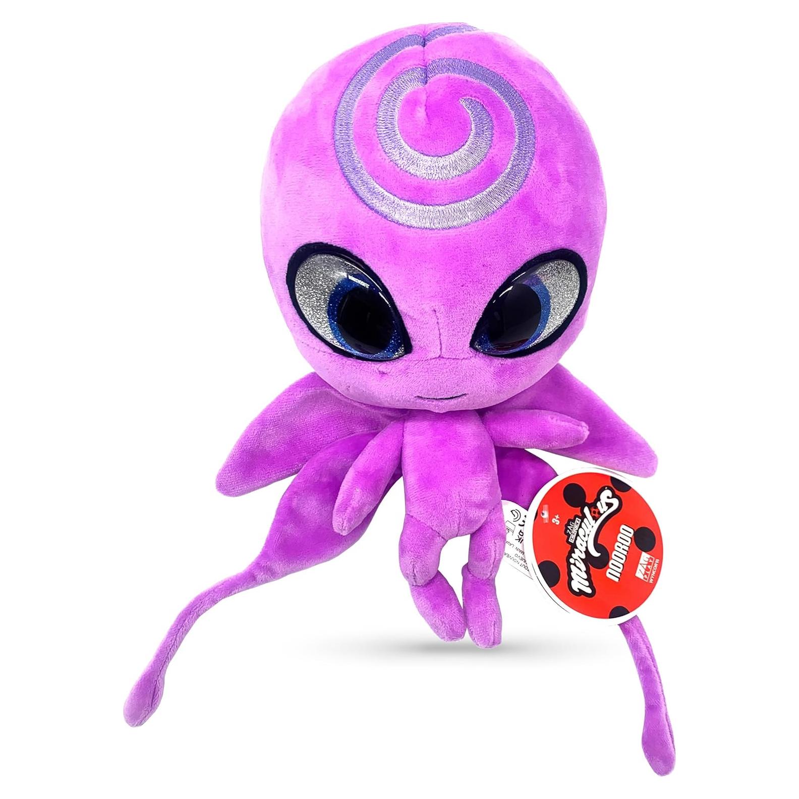Peluche Nooroo Mariposa Miraculous Ladybug 22.86 cm