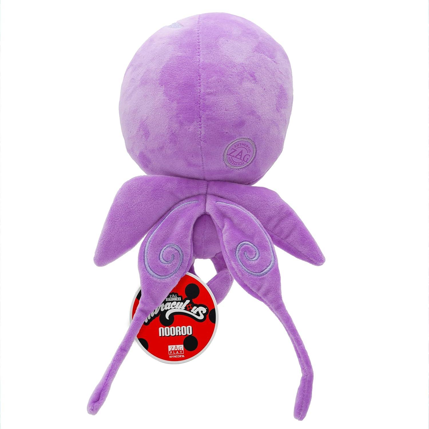Peluche Nooroo Mariposa Miraculous Ladybug 22.86 cm