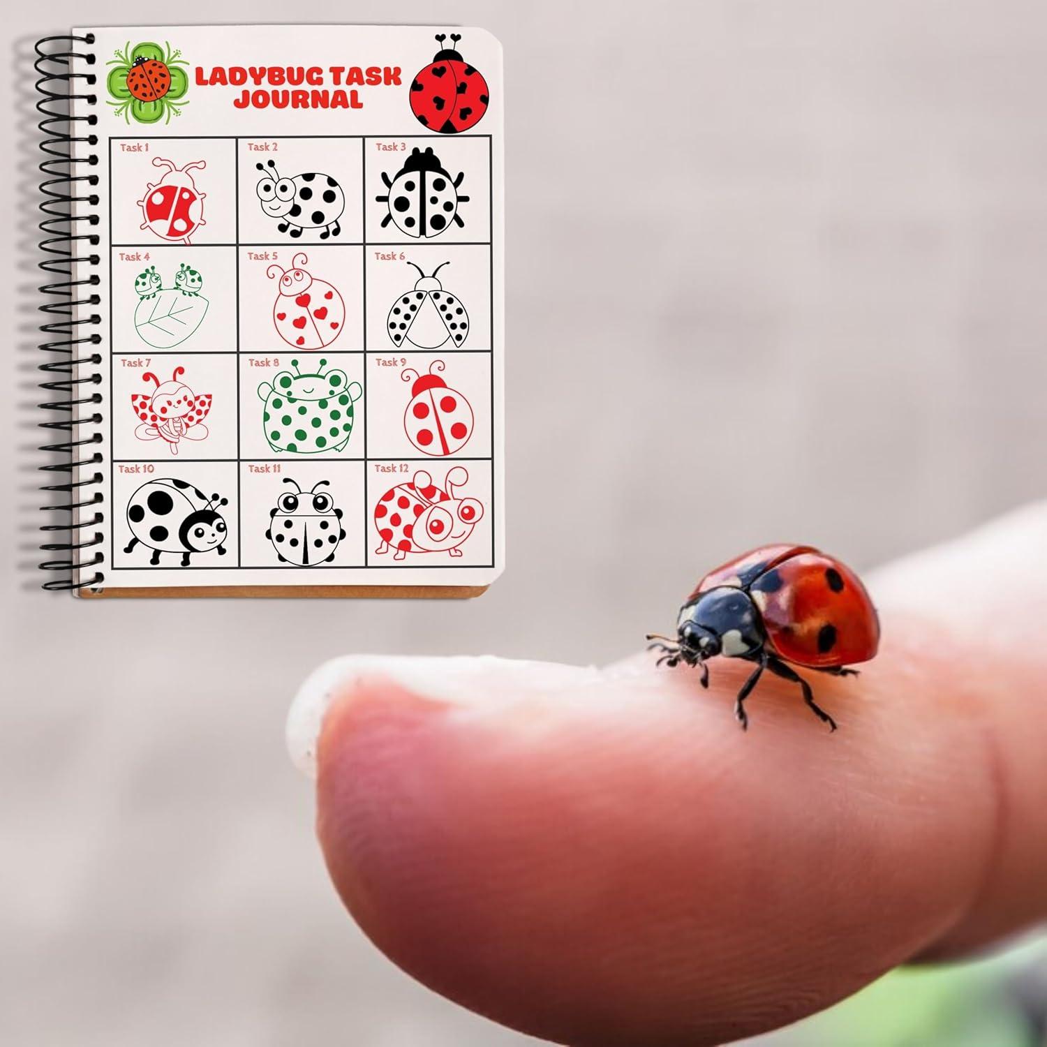 Set de Sellos y Tatuajes Temporales de Mariquita - 36 Piezas