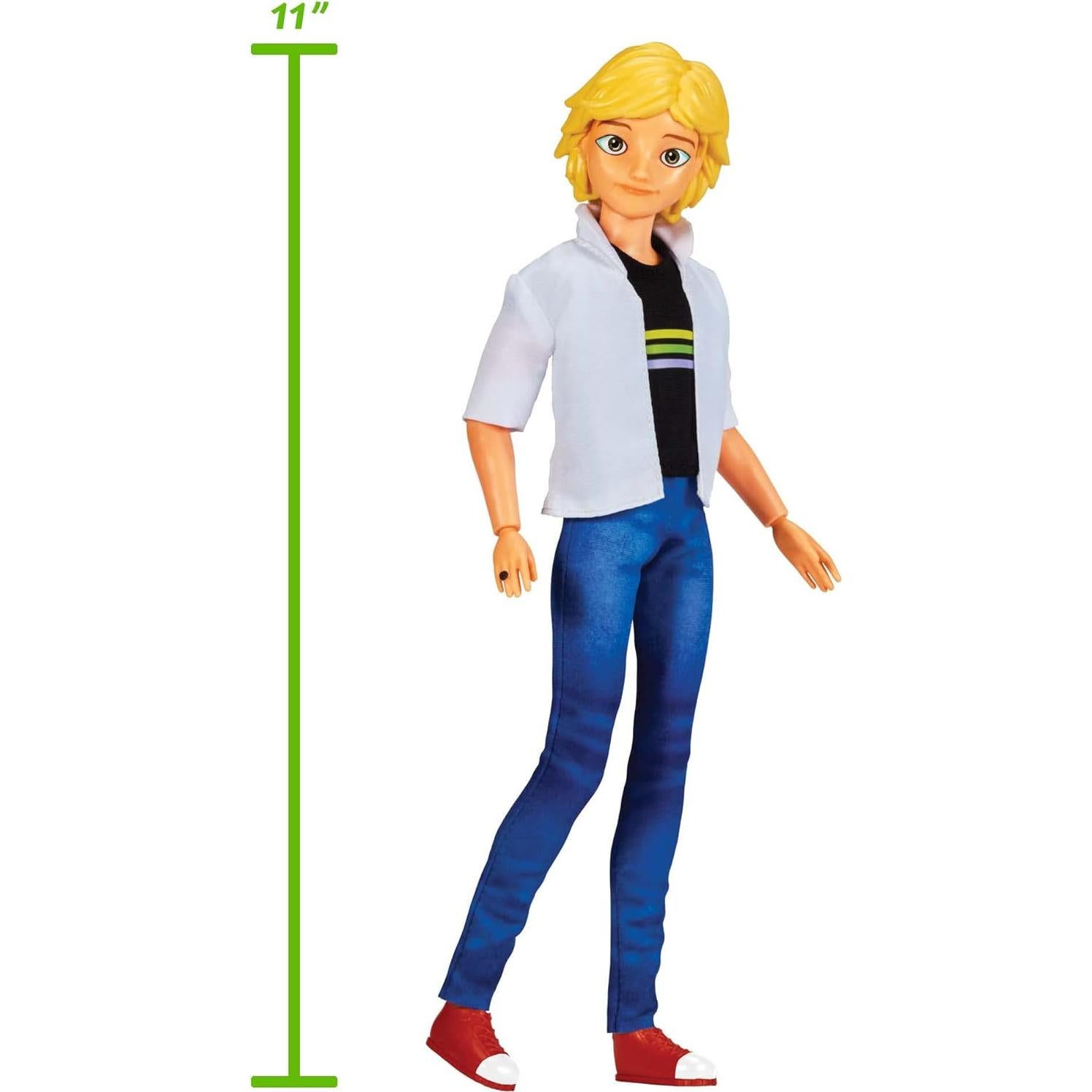 Muñeca Adrien Superhéroe Secreto Cat Noir 26.67 cm Playmates