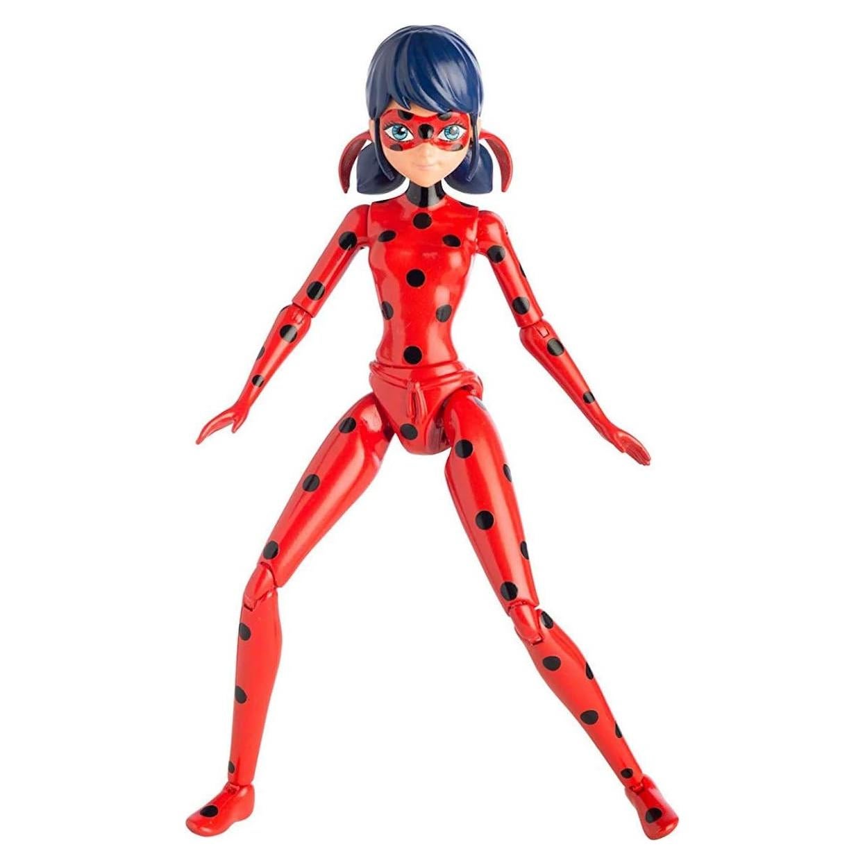Muñeca de acción Miraculous Ladybug 14 cm con yoyo y amuleto