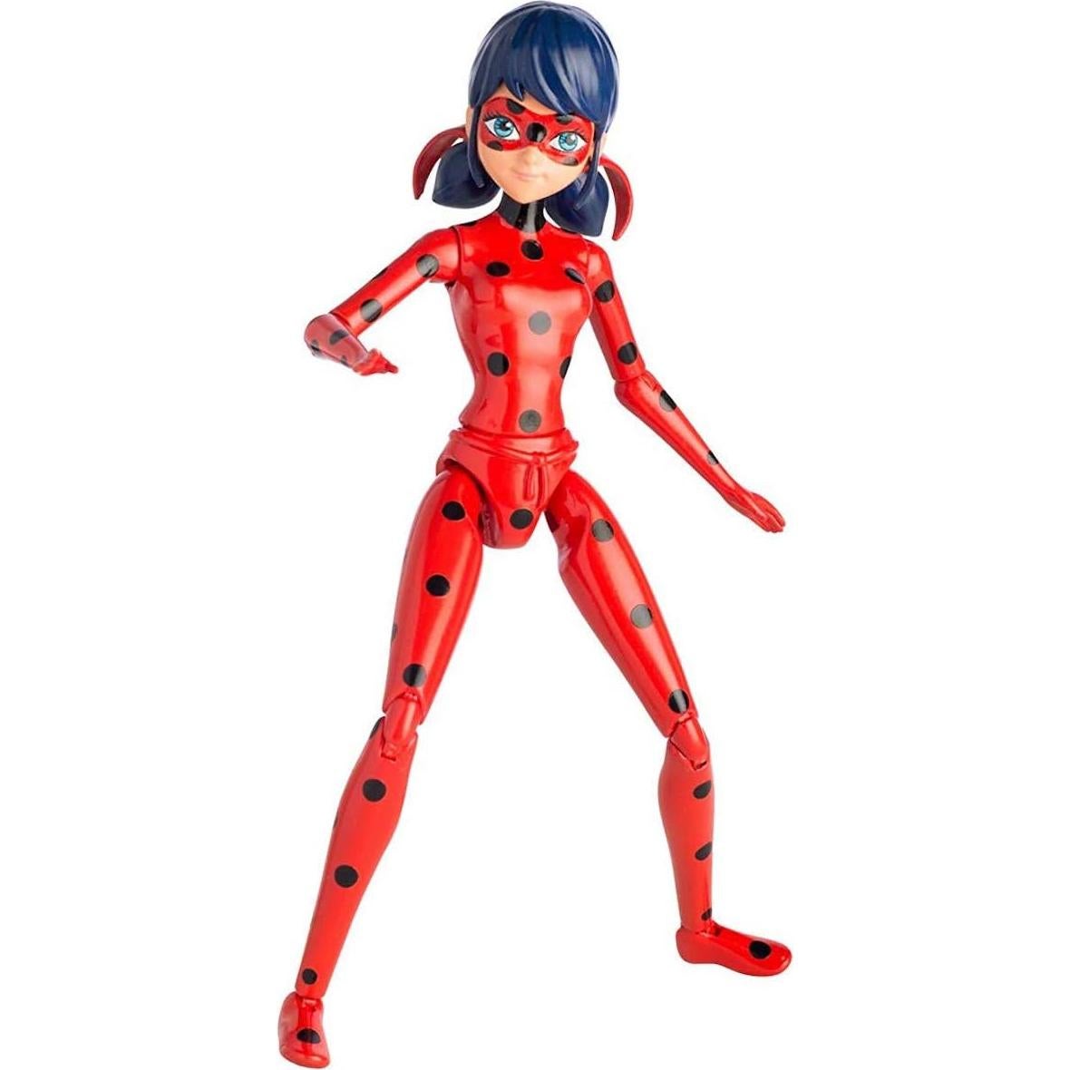 Muñeca de acción Miraculous Ladybug 14 cm con yoyo y amuleto